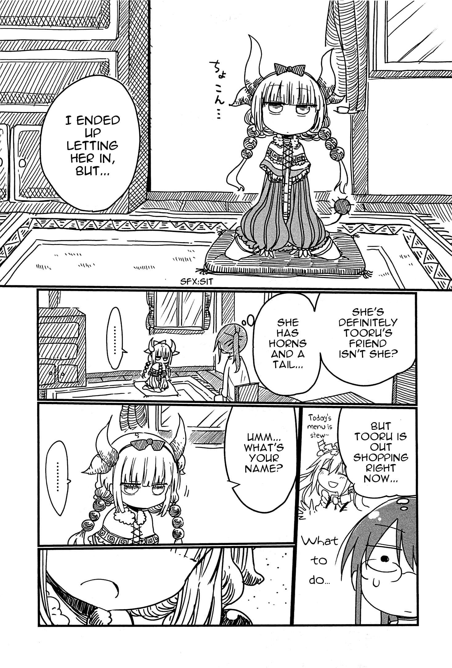 Kobayashi-San Chi No Maid Dragon Chapter 6 page 3 - 