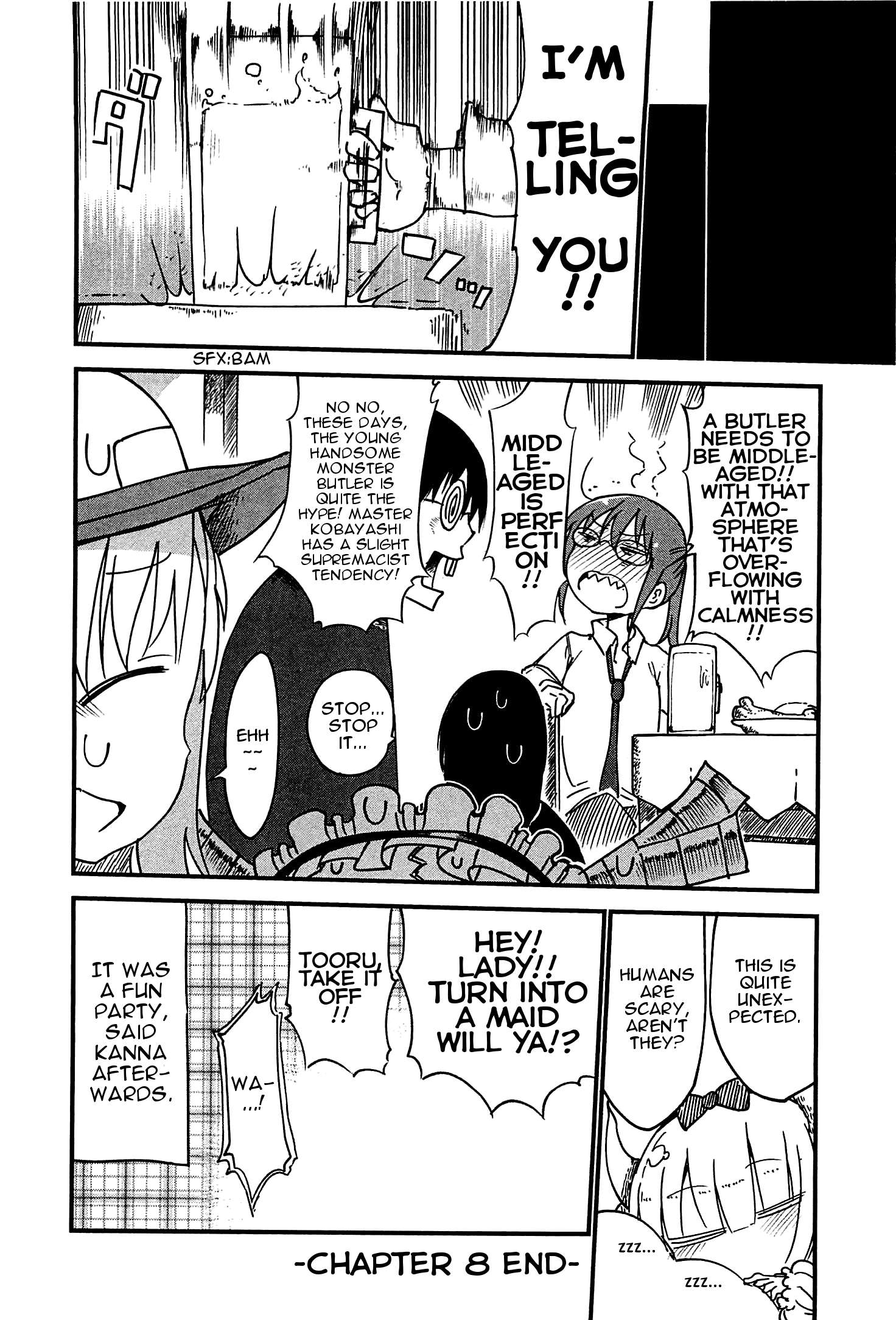 Kobayashi-San Chi No Maid Dragon Chapter 8 page 12 - 