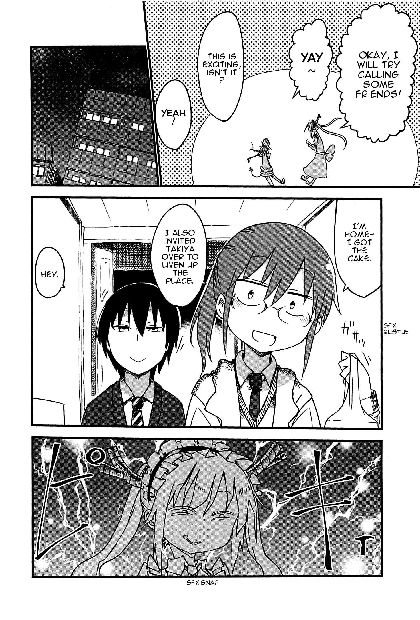 Kobayashi-San Chi No Maid Dragon Chapter 8 page 4 - 