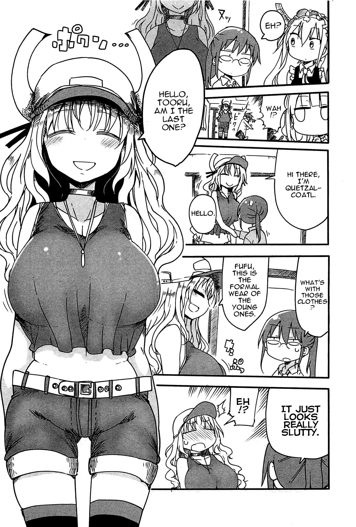 Kobayashi-San Chi No Maid Dragon Chapter 8 page 9 - 
