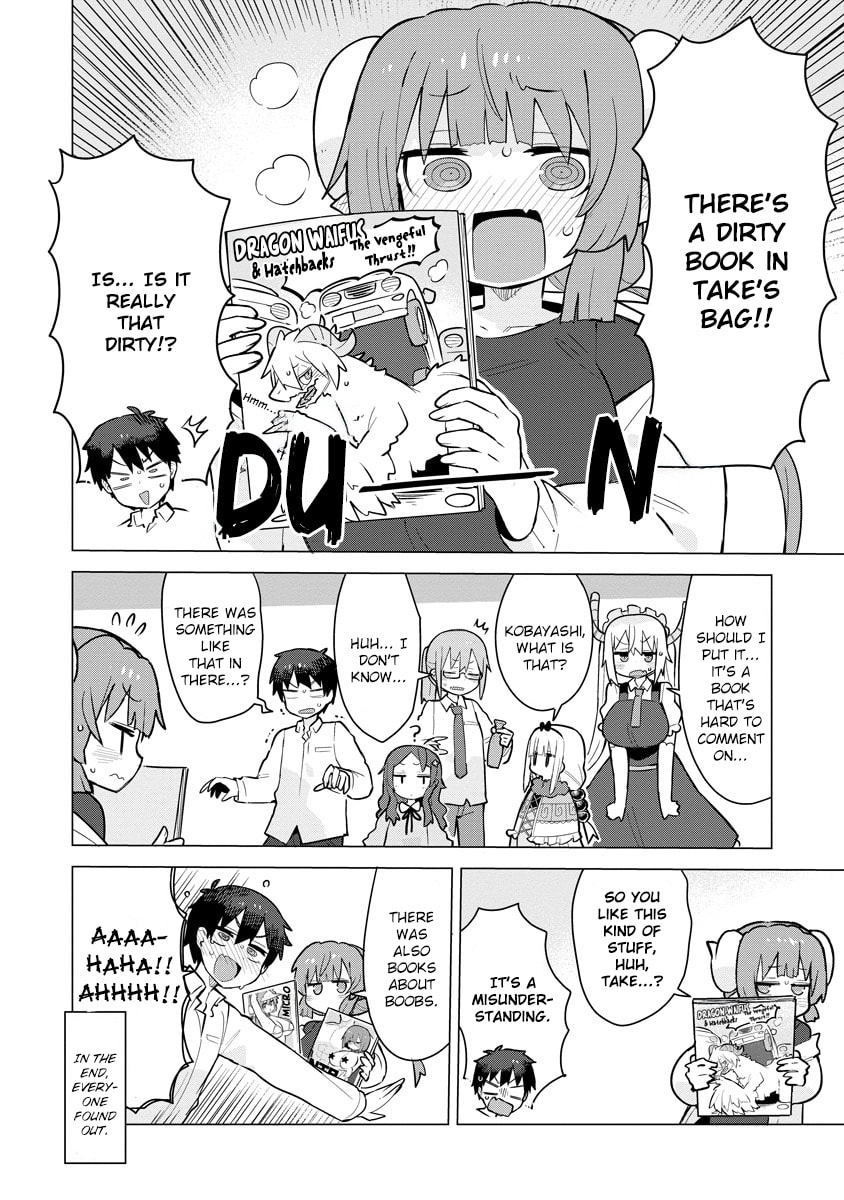 Kobayashi-san Chi no Maidragon: Ilulu wa Koi Toka Wakarimasen! Chapter 12 page 14 - 