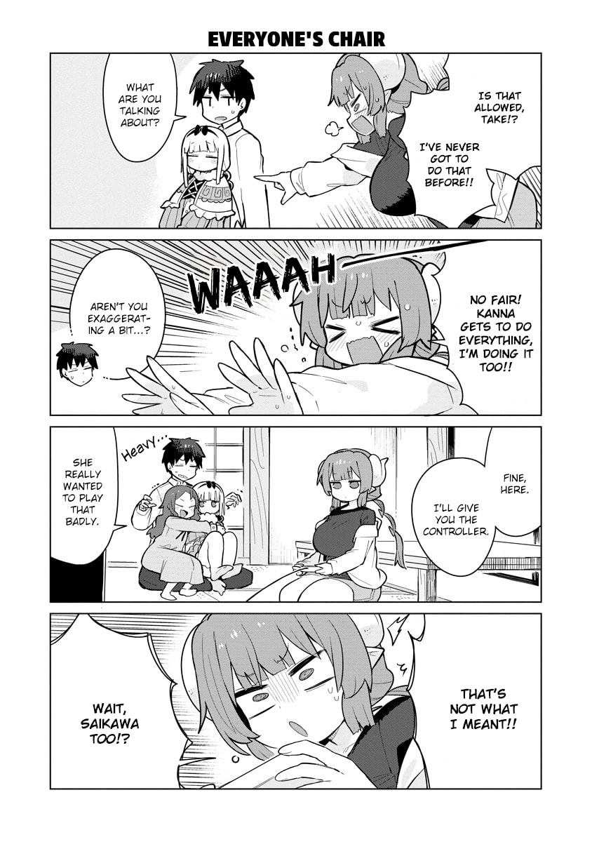 Kobayashi-san Chi no Maidragon: Ilulu wa Koi Toka Wakarimasen! Chapter 12 page 10 - 