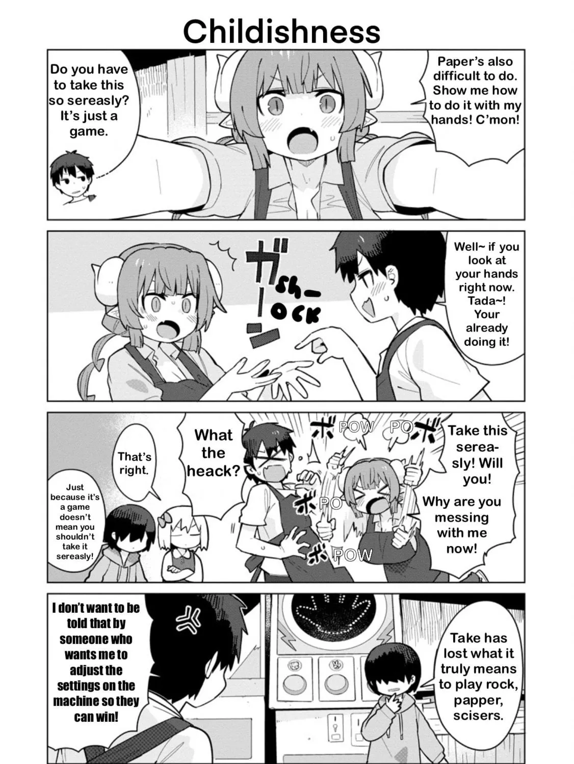 Kobayashi-san Chi no Maidragon: Ilulu wa Koi Toka Wakarimasen! Chapter 3 page 11 - 