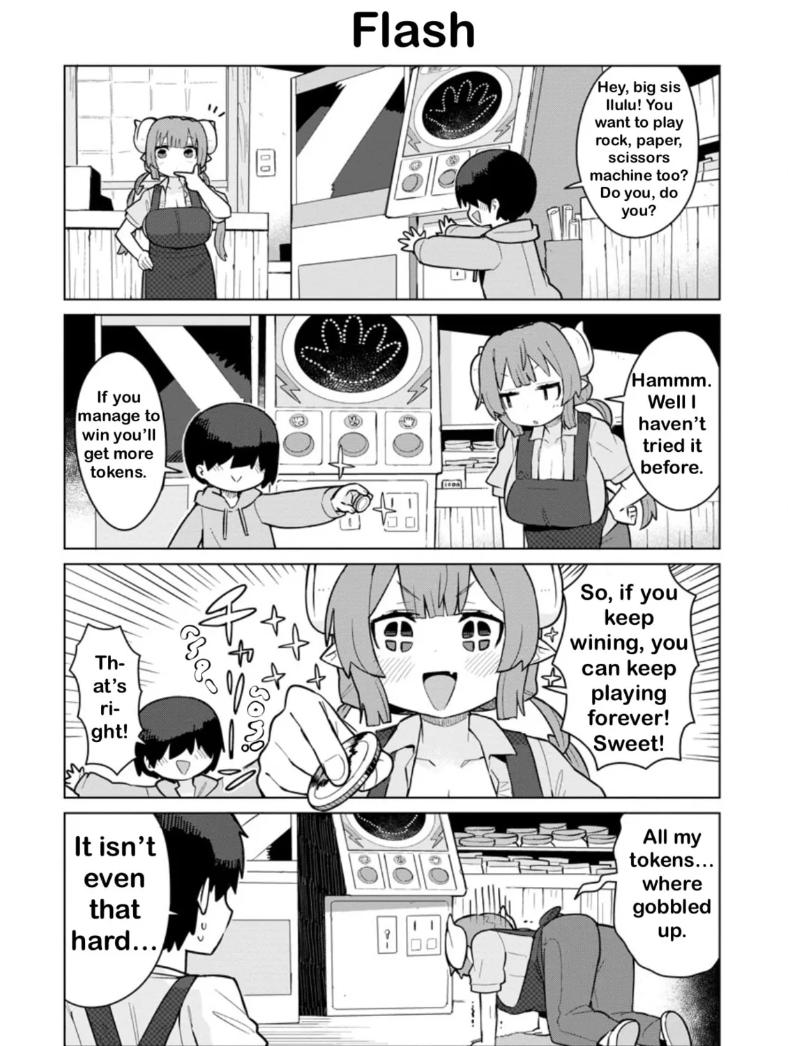 Kobayashi-san Chi no Maidragon: Ilulu wa Koi Toka Wakarimasen! Chapter 3 page 21 - 