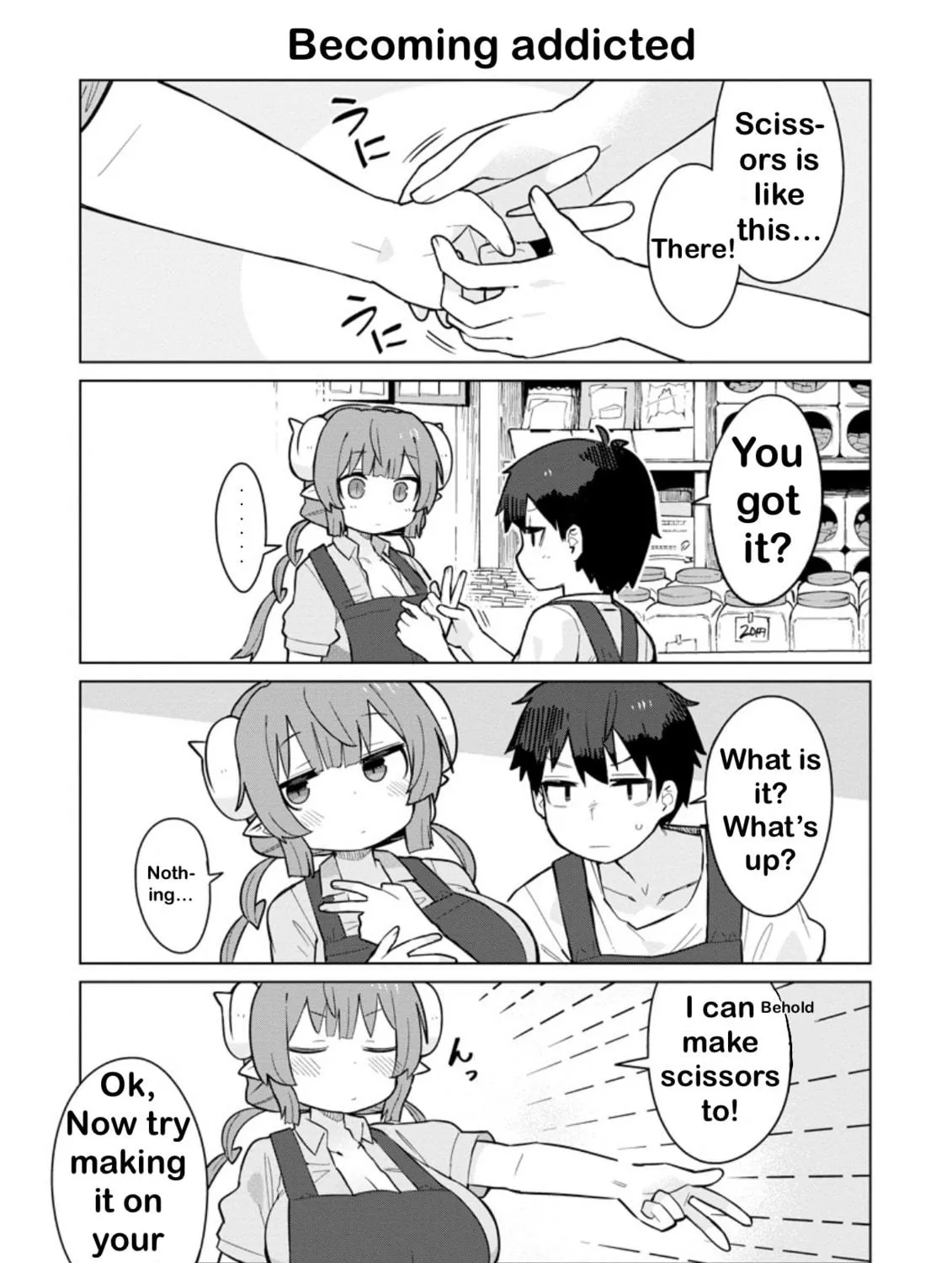 Kobayashi-san Chi no Maidragon: Ilulu wa Koi Toka Wakarimasen! Chapter 3 page 9 - 