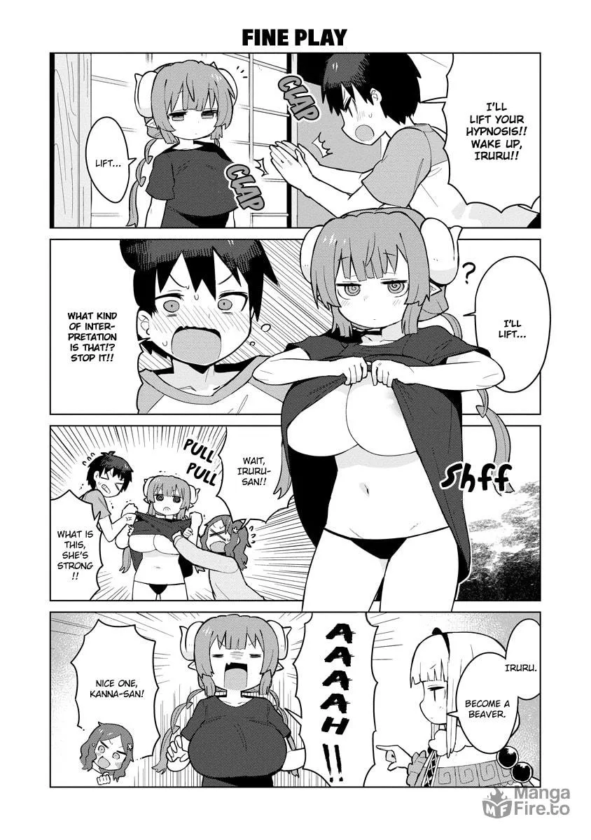 Kobayashi-san Chi no Maidragon: Ilulu wa Koi Toka Wakarimasen! Chapter 4 page 12 - 