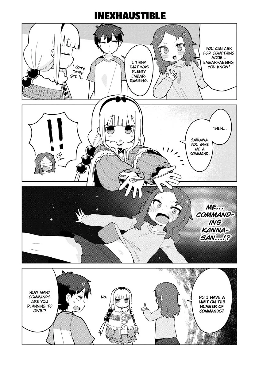 Kobayashi-san Chi no Maidragon: Ilulu wa Koi Toka Wakarimasen! Chapter 4 page 8 - 