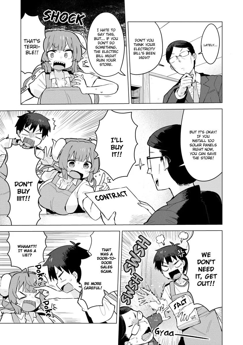 Kobayashi-san Chi no Maidragon: Ilulu wa Koi Toka Wakarimasen! Chapter 6 page 1 - 