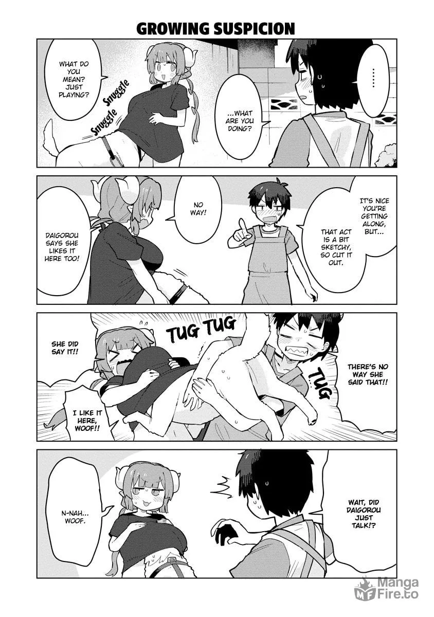 Kobayashi-san Chi no Maidragon: Ilulu wa Koi Toka Wakarimasen! Chapter 7 page 12 - 