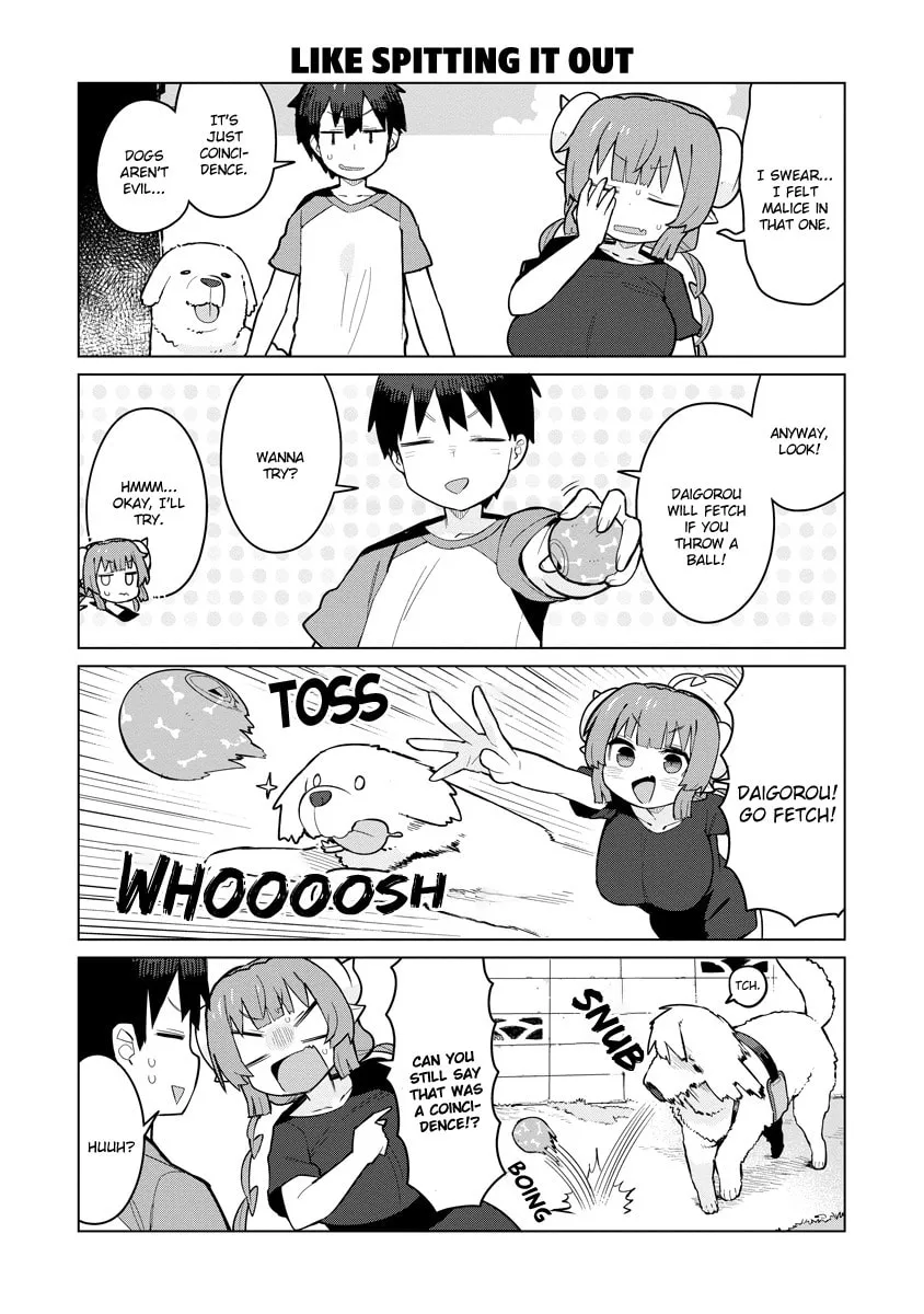 Kobayashi-san Chi no Maidragon: Ilulu wa Koi Toka Wakarimasen! Chapter 7 page 4 - 