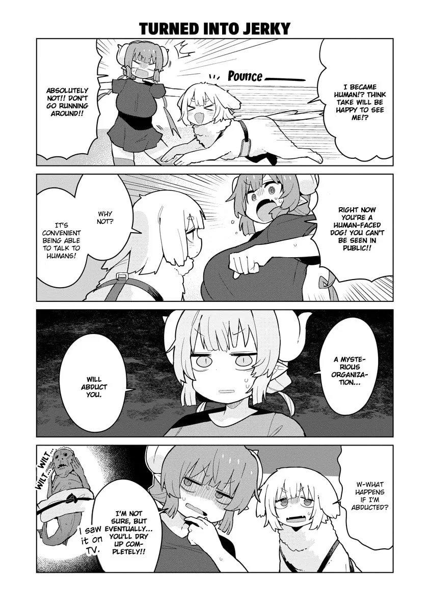 Kobayashi-san Chi no Maidragon: Ilulu wa Koi Toka Wakarimasen! Chapter 7 page 8 - 