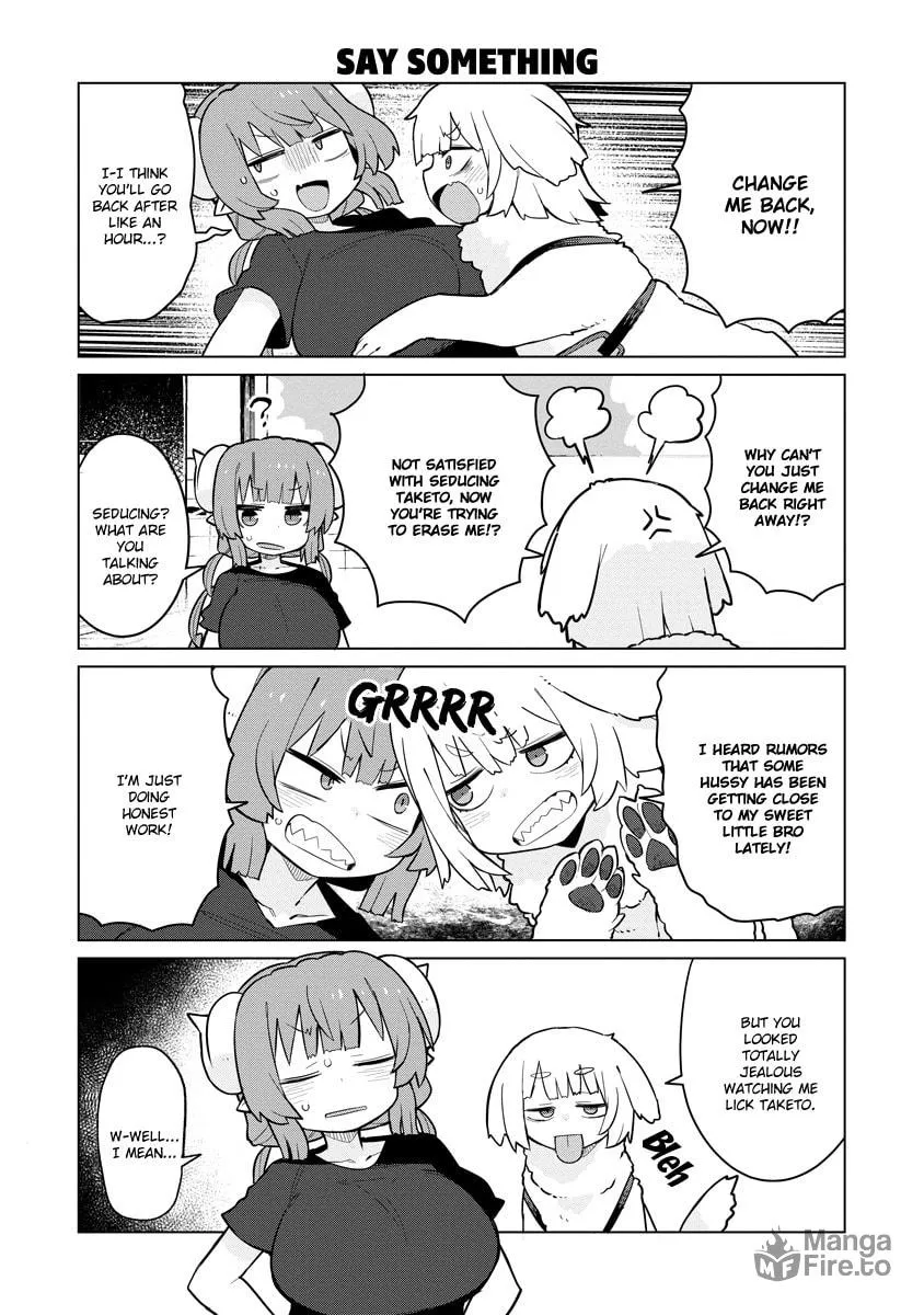 Kobayashi-san Chi no Maidragon: Ilulu wa Koi Toka Wakarimasen! Chapter 7 page 9 - 