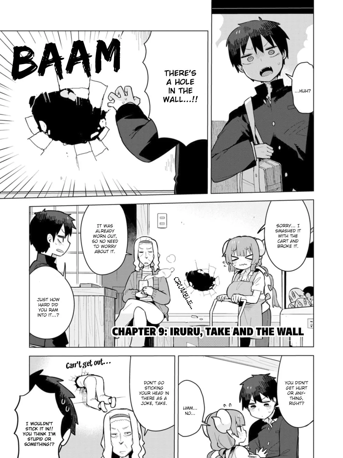 Kobayashi-san Chi no Maidragon: Ilulu wa Koi Toka Wakarimasen! Chapter 9 page 1 - 