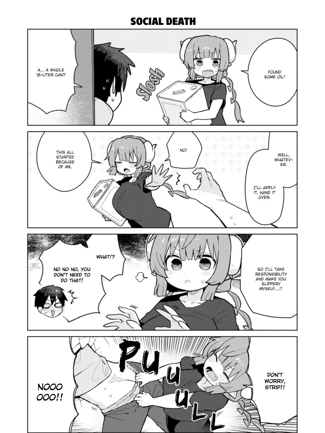 Kobayashi-san Chi no Maidragon: Ilulu wa Koi Toka Wakarimasen! Chapter 9 page 11 - 