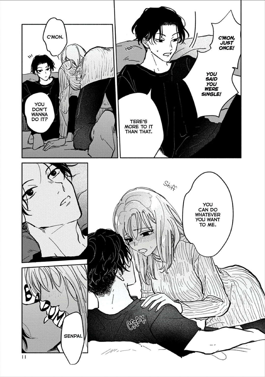Kobayashi-senpai wa Onnanoko de Shitai Chapter 1 page 16 - 