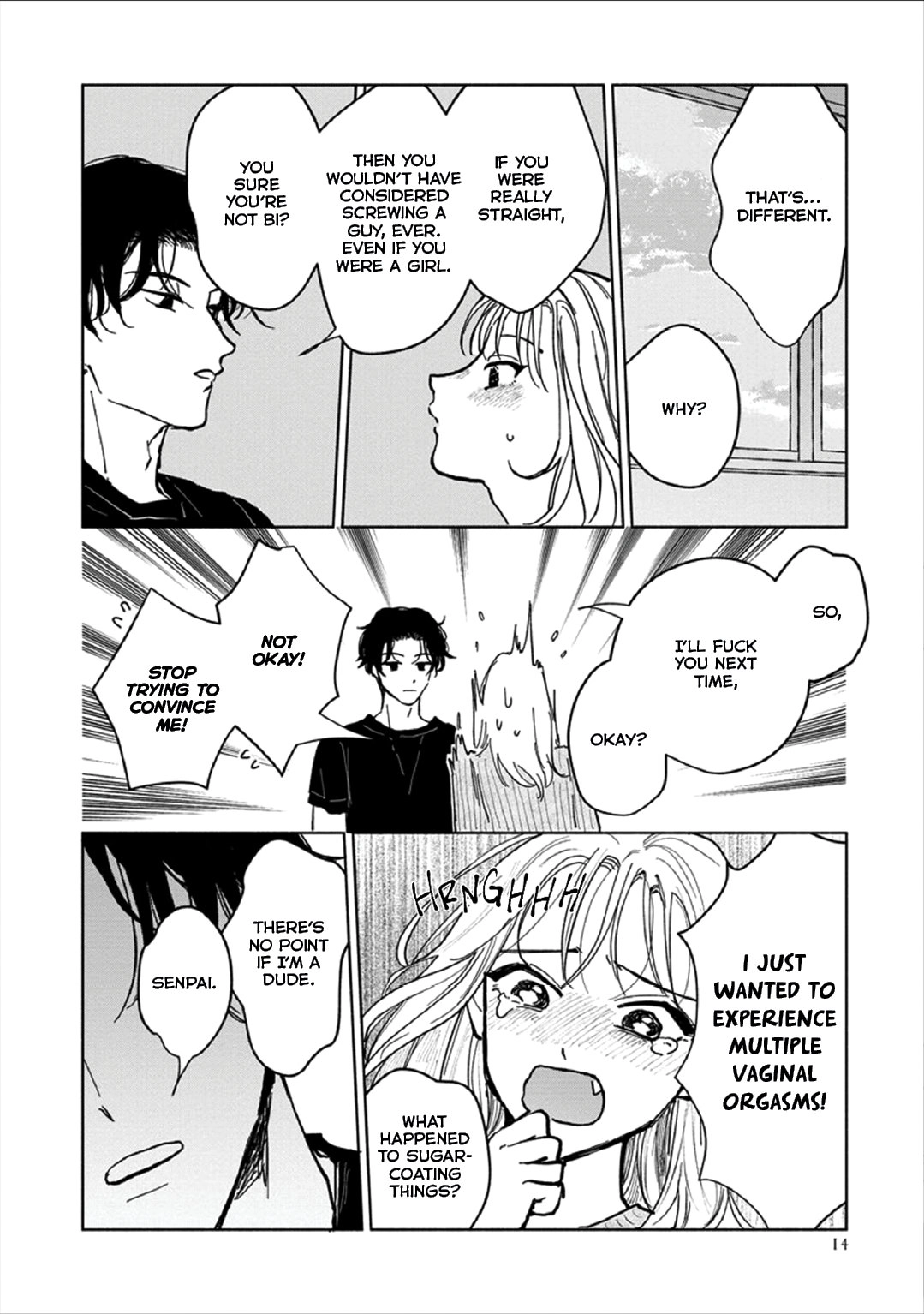 Kobayashi-senpai wa Onnanoko de Shitai Chapter 1 page 19 - 