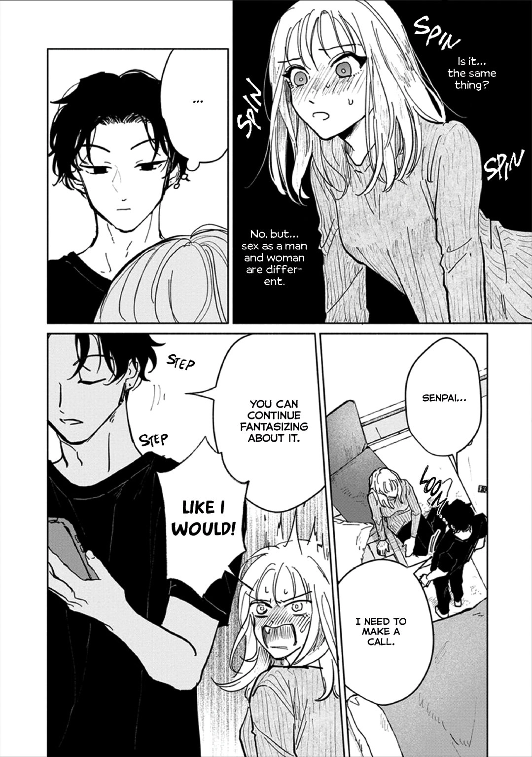 Kobayashi-senpai wa Onnanoko de Shitai Chapter 1 page 21 - 