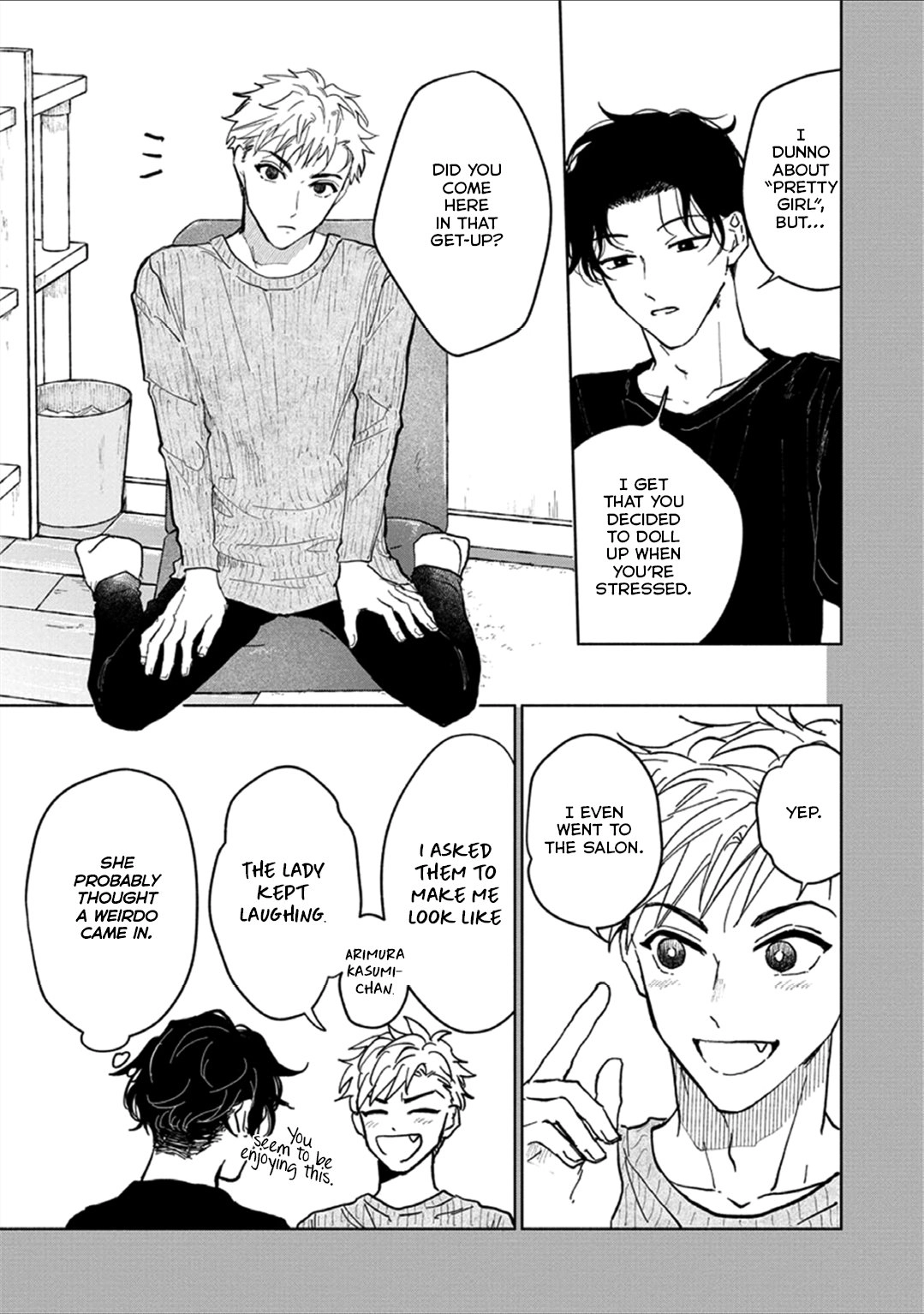 Kobayashi-senpai wa Onnanoko de Shitai Chapter 1 page 24 - 
