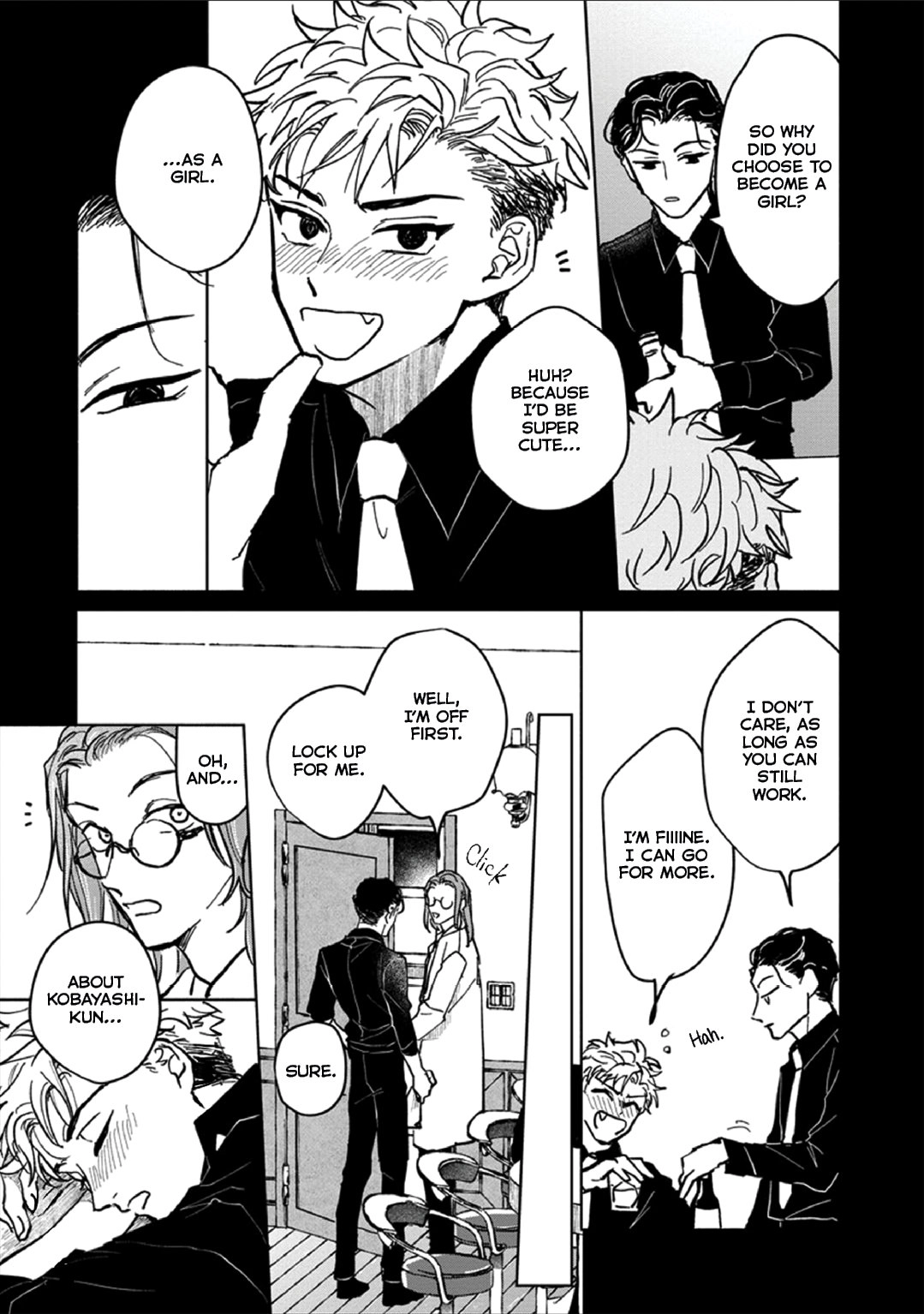 Kobayashi-senpai wa Onnanoko de Shitai Chapter 1 page 28 - 
