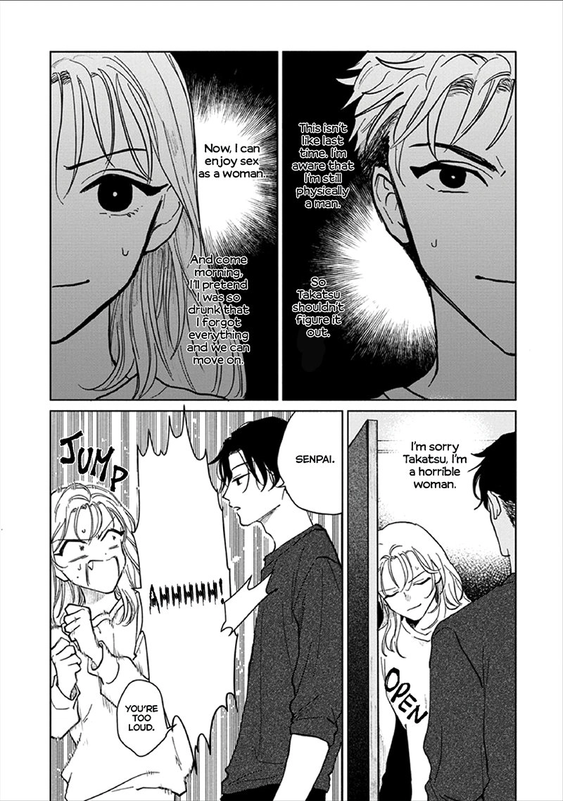 Kobayashi-senpai wa Onnanoko de Shitai Chapter 2 page 17 - 