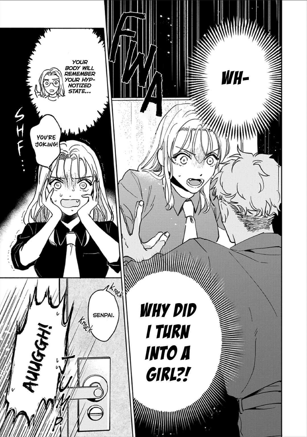 Kobayashi-senpai wa Onnanoko de Shitai Chapter 3 page 17 - 