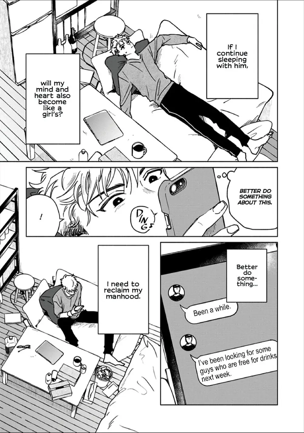 Kobayashi-senpai wa Onnanoko de Shitai Chapter 4 page 4 - 