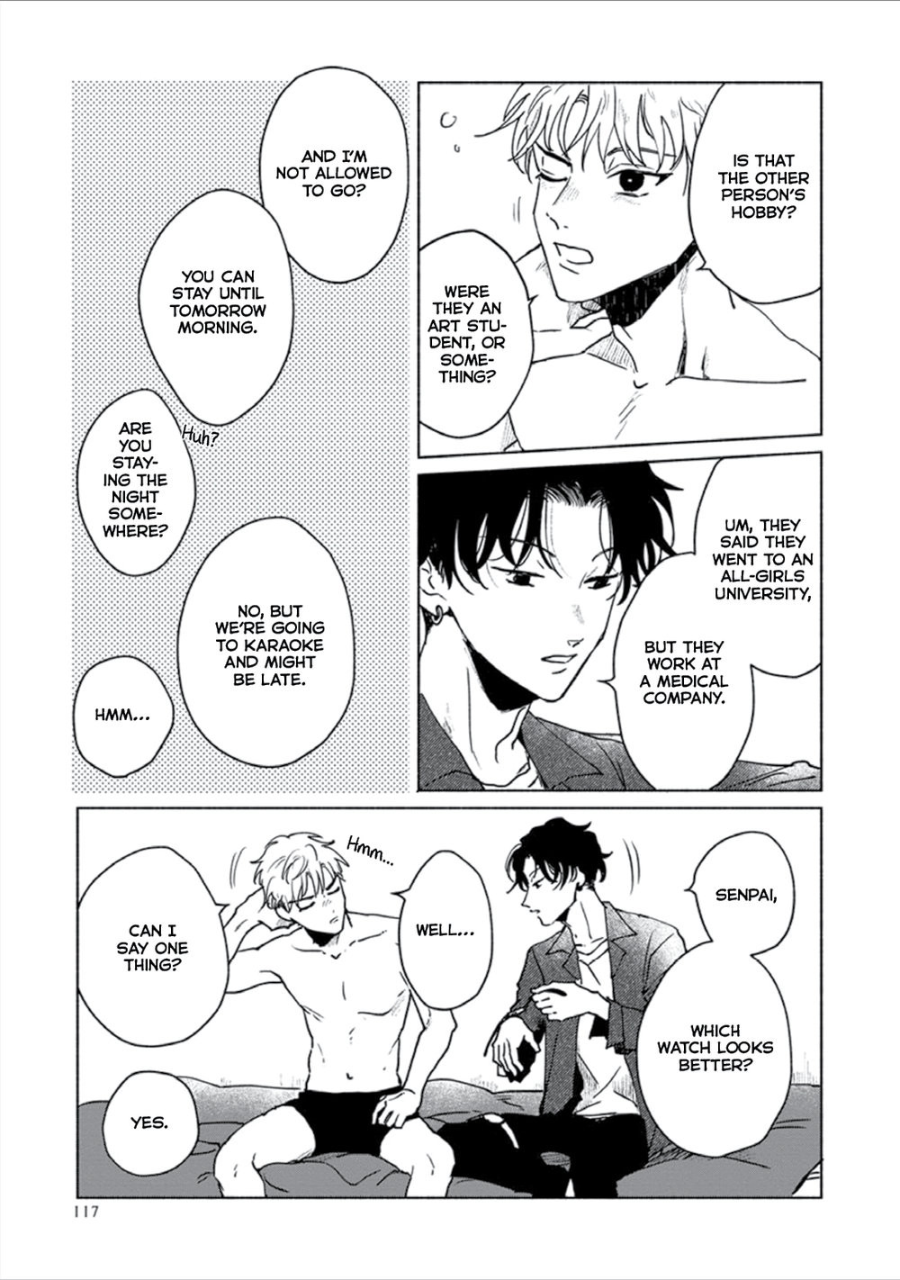 Kobayashi-senpai wa Onnanoko de Shitai Chapter 5 page 6 - 