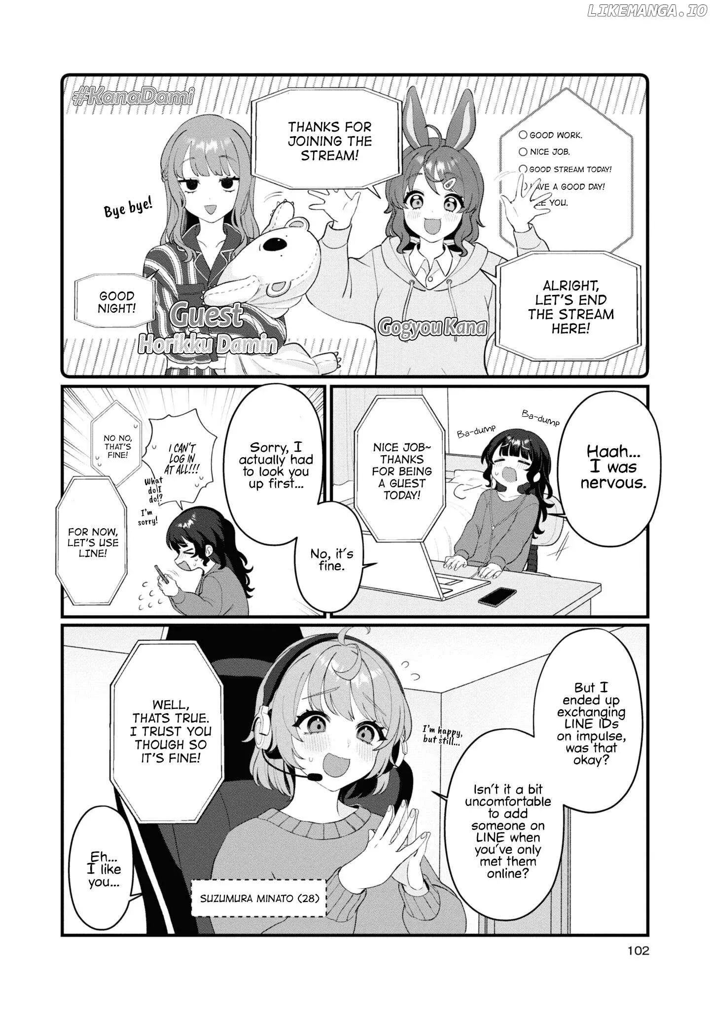 Koharu and Minato: Happy Life with My Girlfriend Chapter 10 page 2 - 