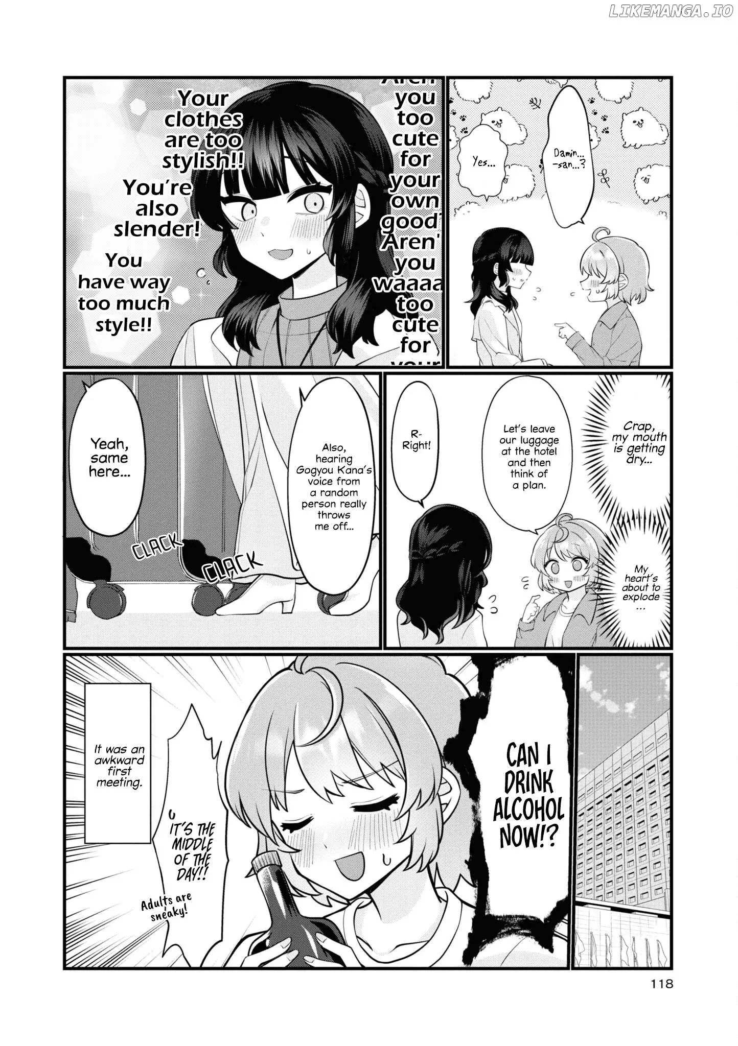 Koharu and Minato: Happy Life with My Girlfriend Chapter 10 page 18 - 