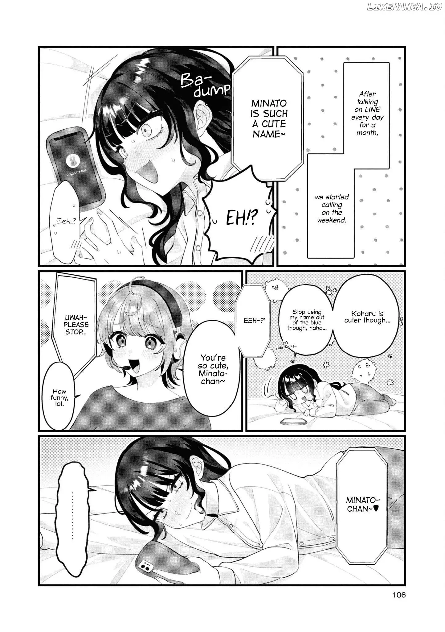 Koharu and Minato: Happy Life with My Girlfriend Chapter 10 page 6 - 