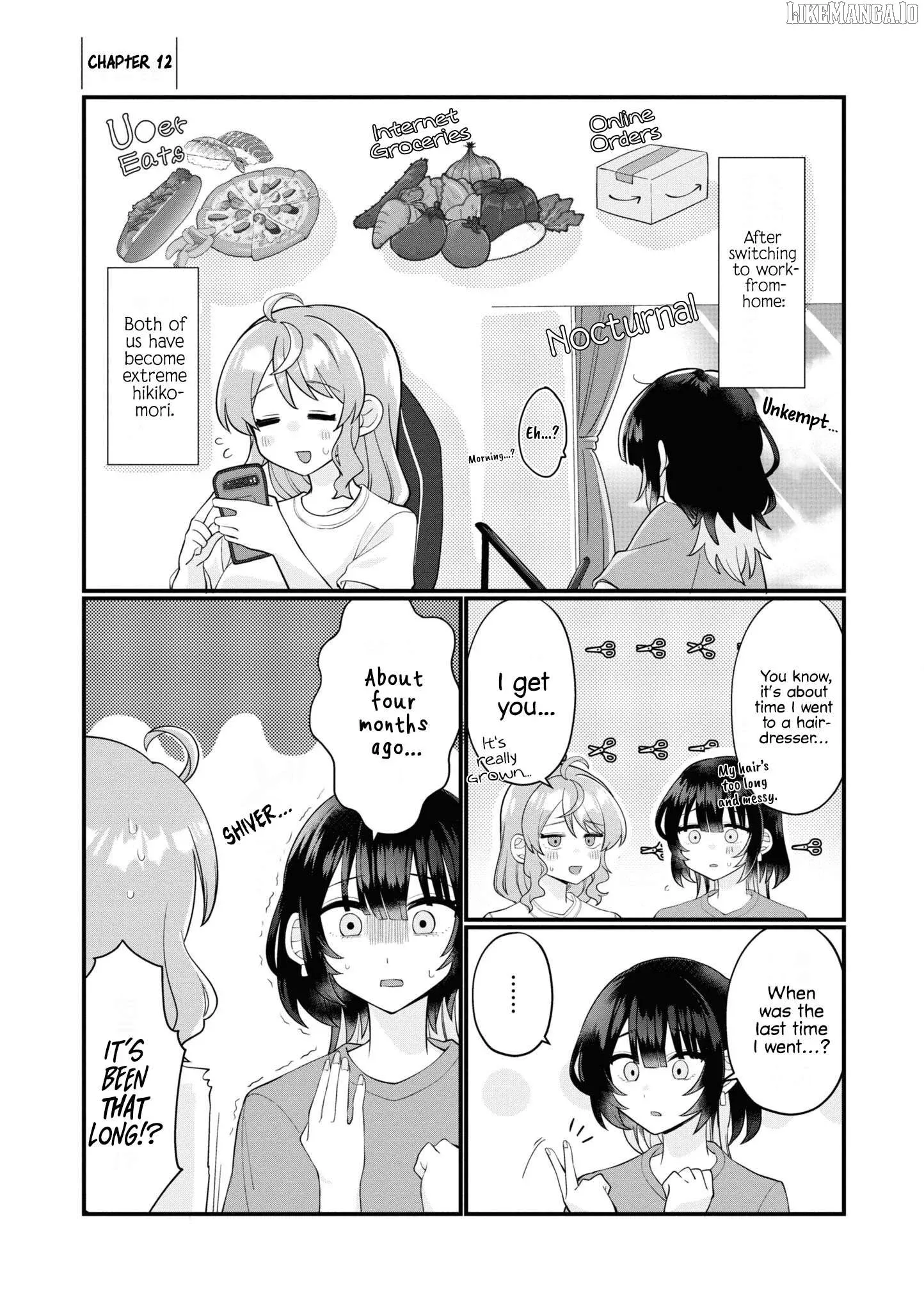 Koharu and Minato: Happy Life with My Girlfriend Chapter 12 page 1 - 
