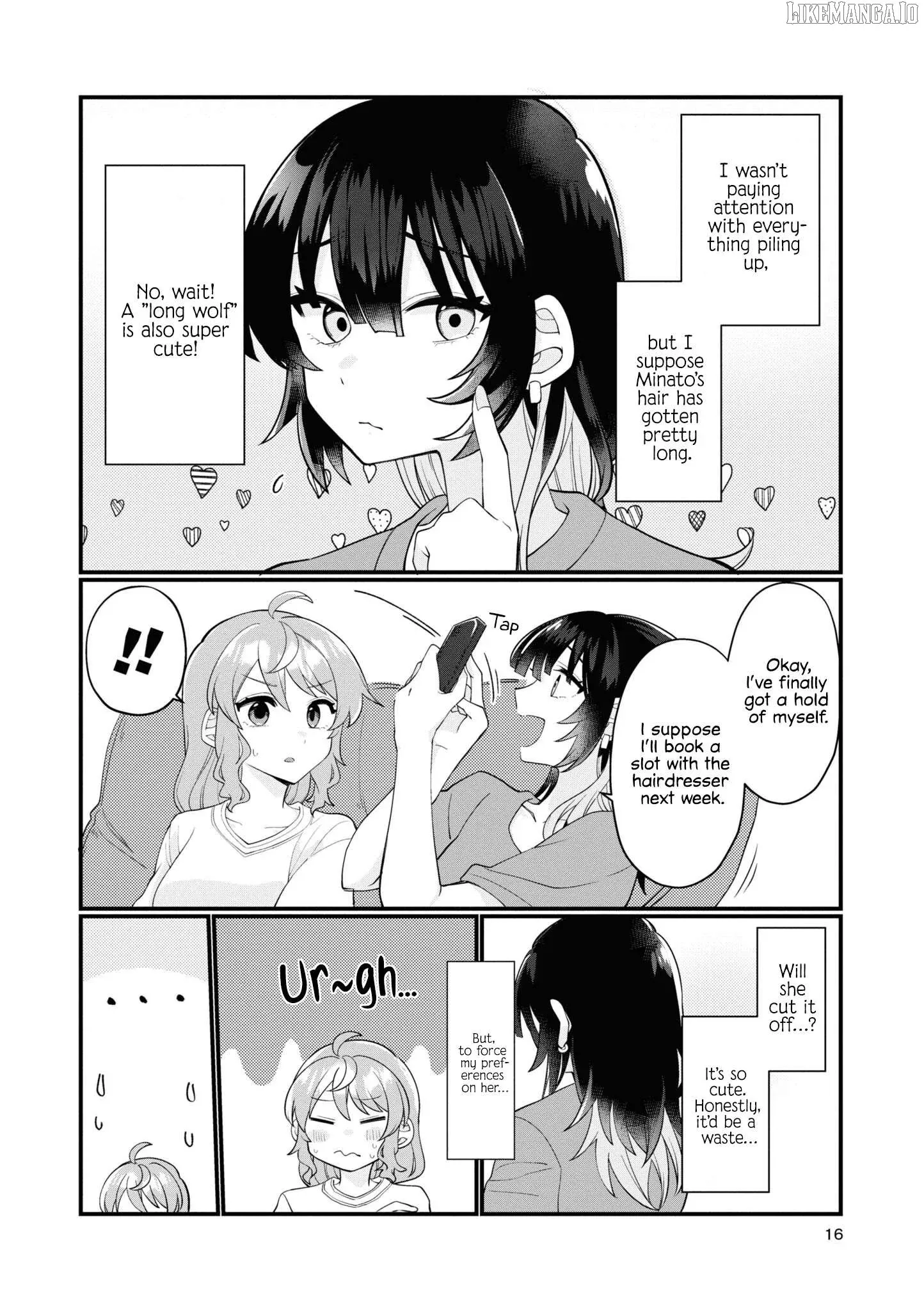 Koharu and Minato: Happy Life with My Girlfriend Chapter 12 page 2 - 