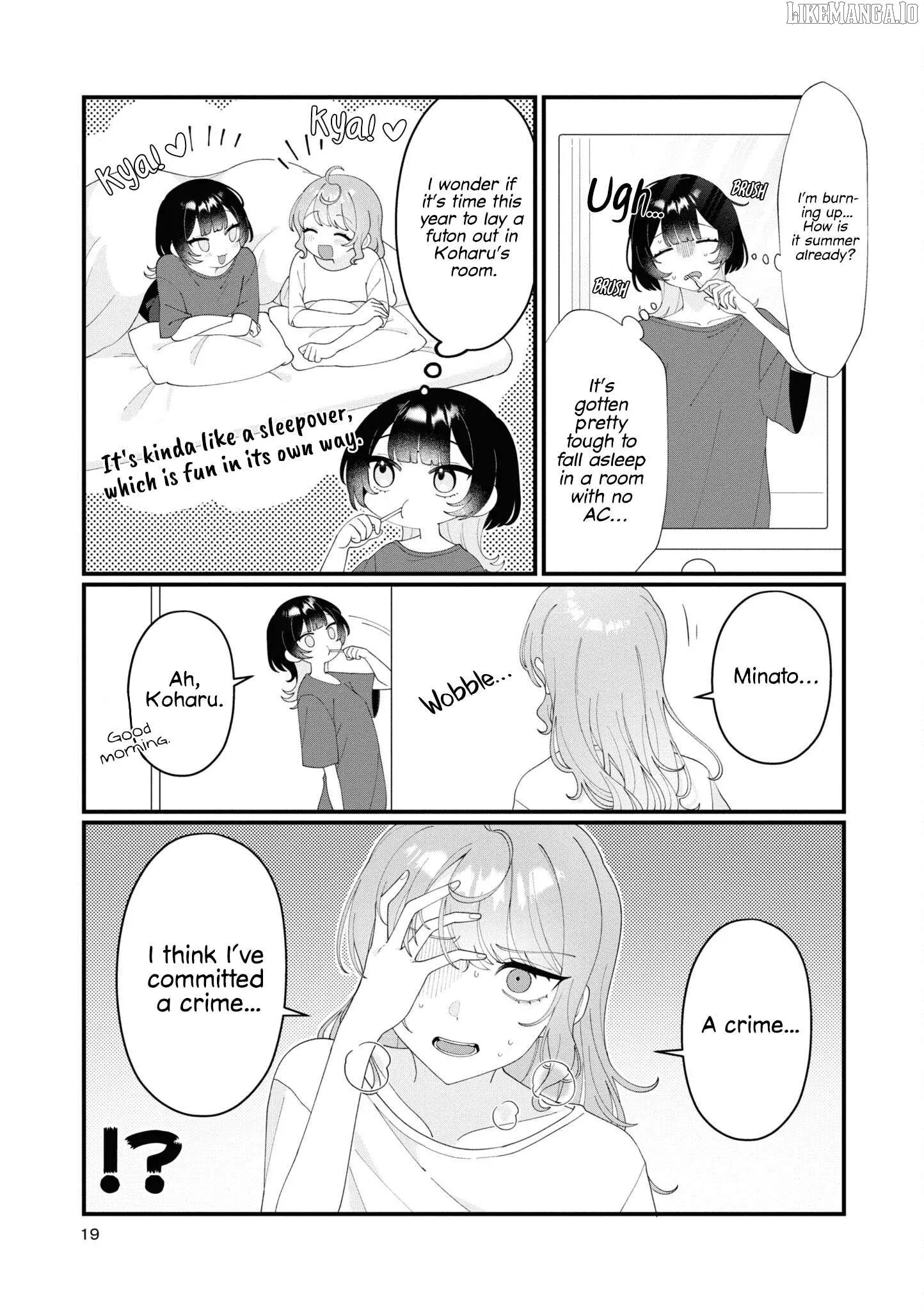 Koharu and Minato: Happy Life with My Girlfriend Chapter 12 page 5 - 