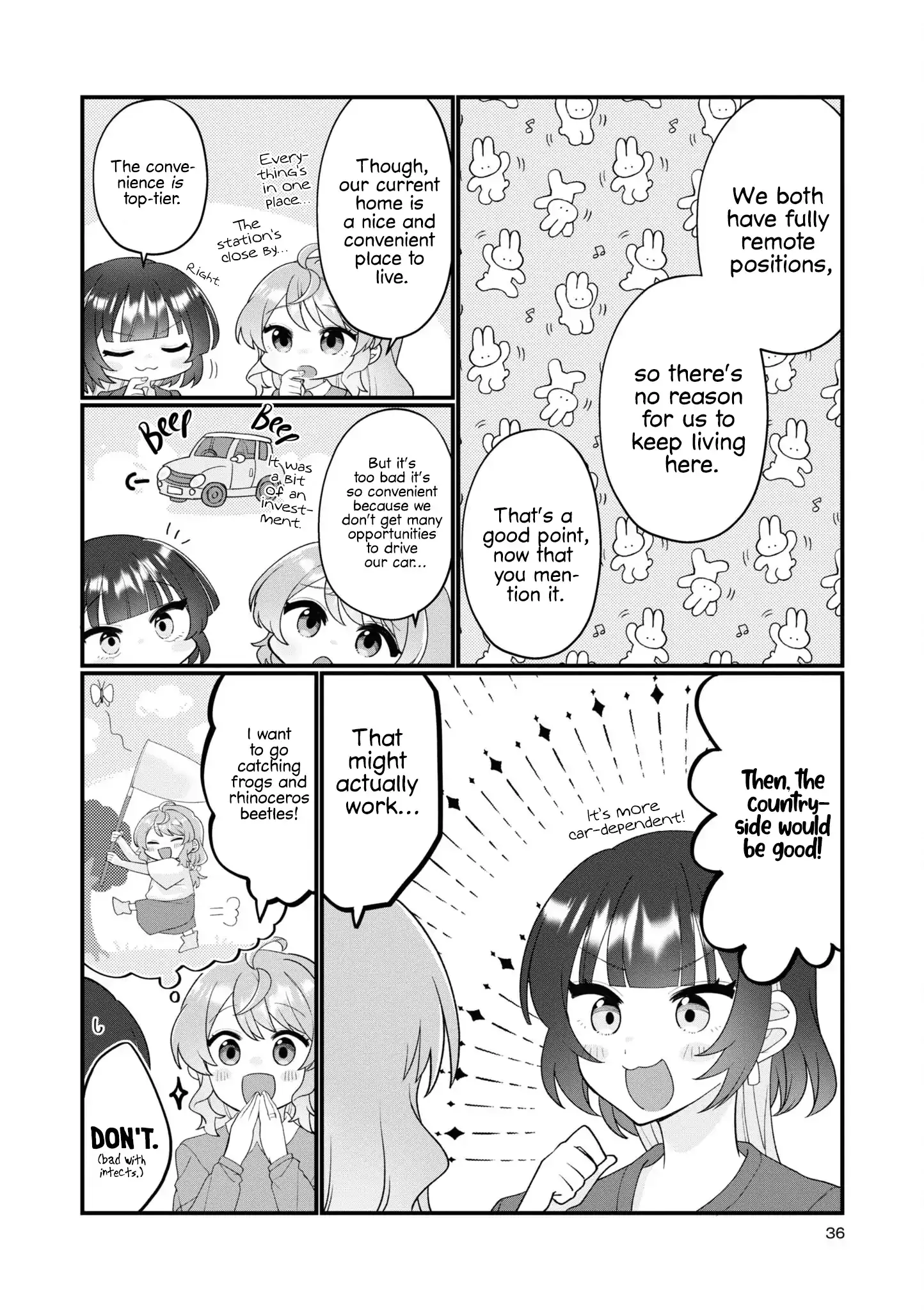 Koharu and Minato: Happy Life with My Girlfriend Chapter 14 page 2 - 