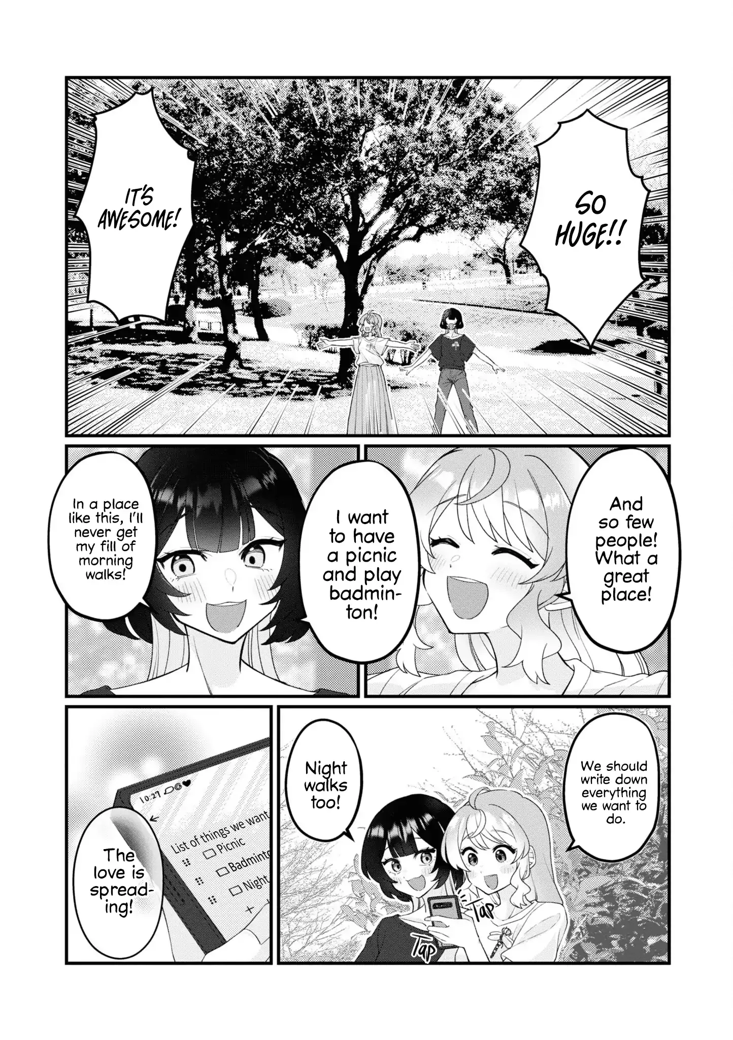 Koharu and Minato: Happy Life with My Girlfriend Chapter 15 page 8 - 