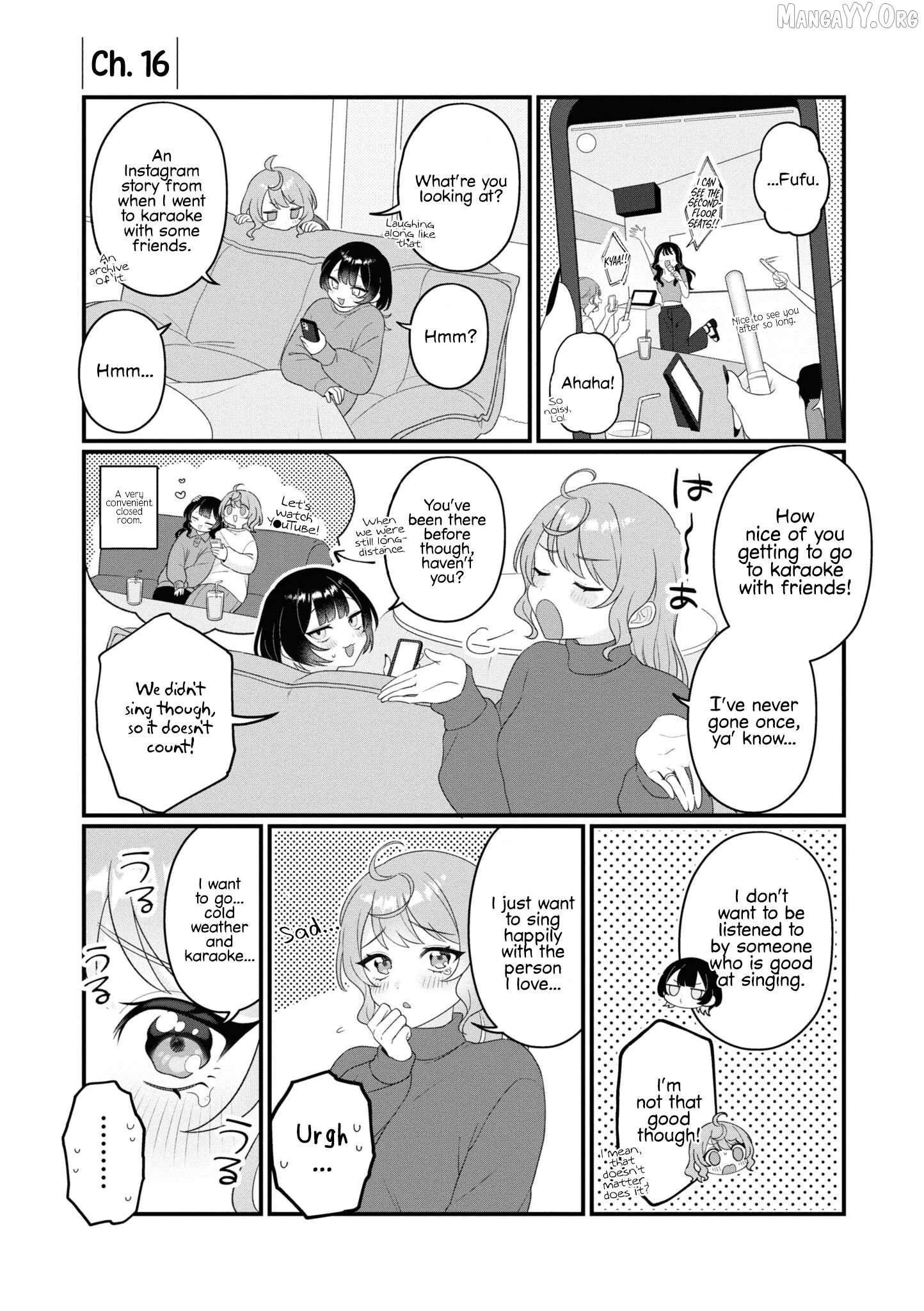 Koharu and Minato: Happy Life with My Girlfriend Chapter 16 page 1 - 