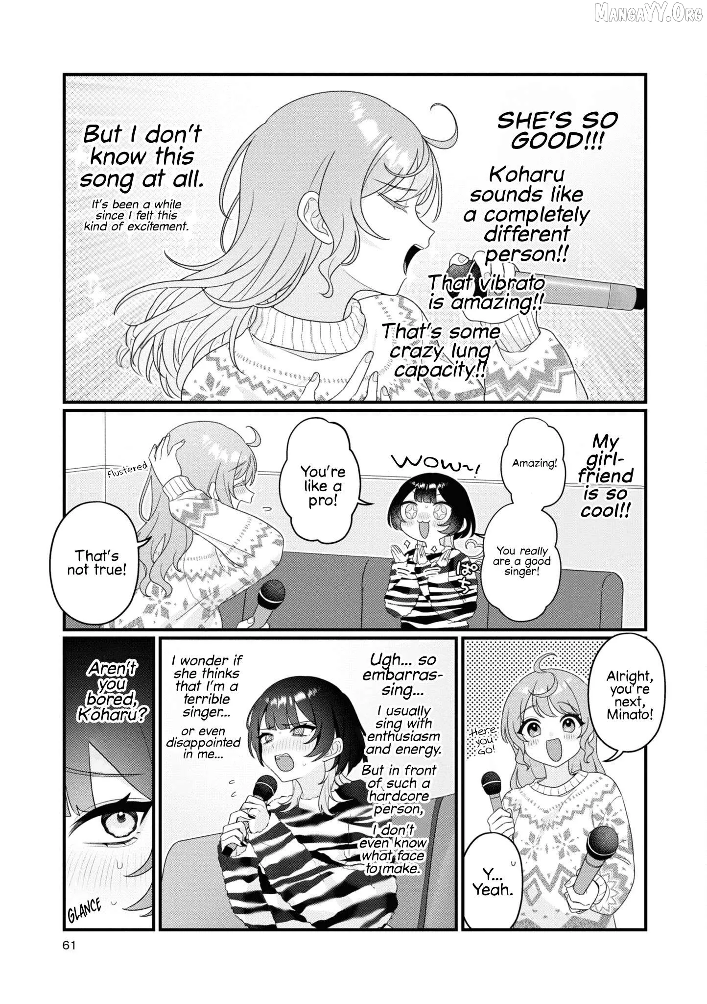 Koharu and Minato: Happy Life with My Girlfriend Chapter 16 page 3 - 