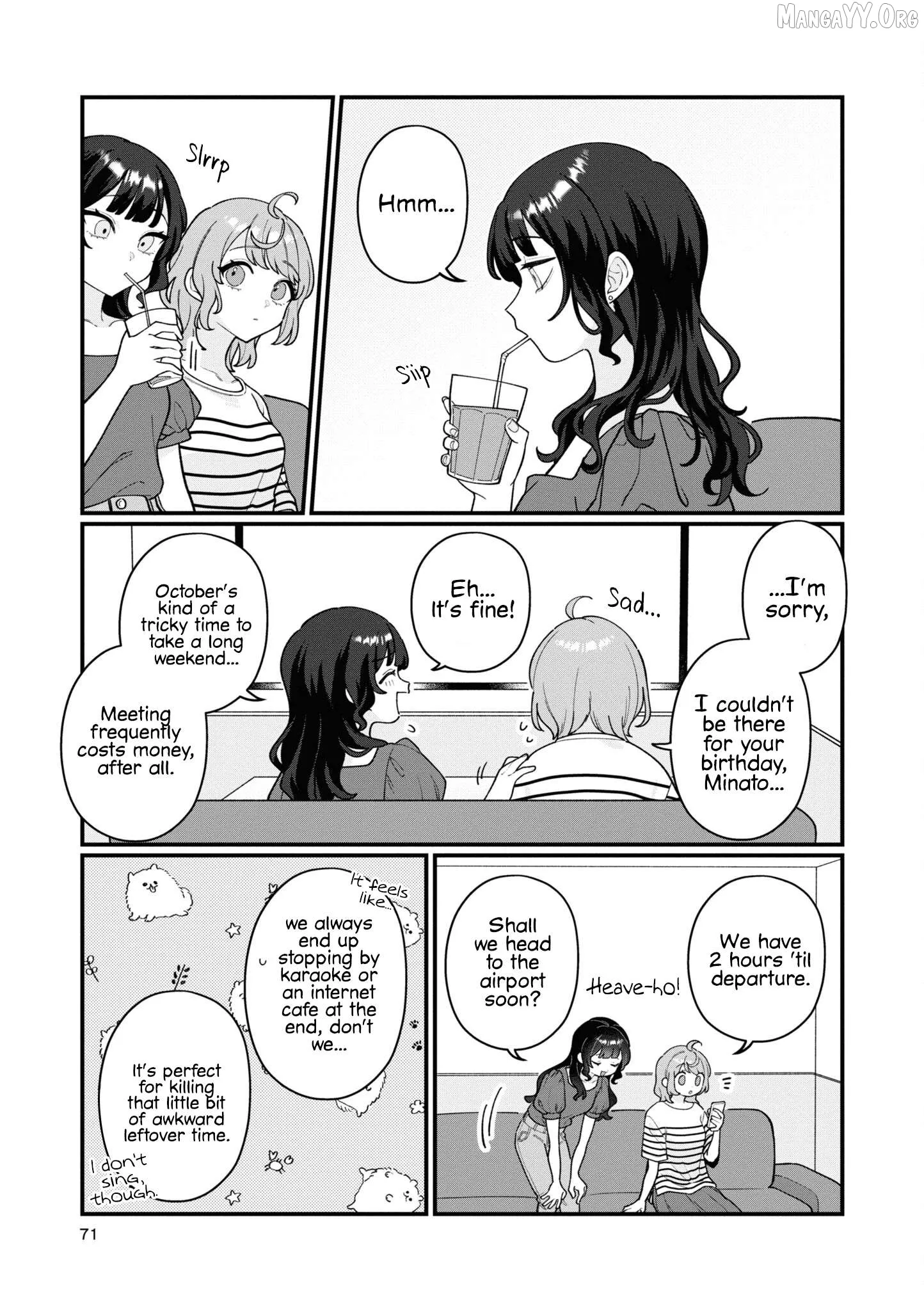 Koharu and Minato: Happy Life with My Girlfriend Chapter 17 page 3 - 