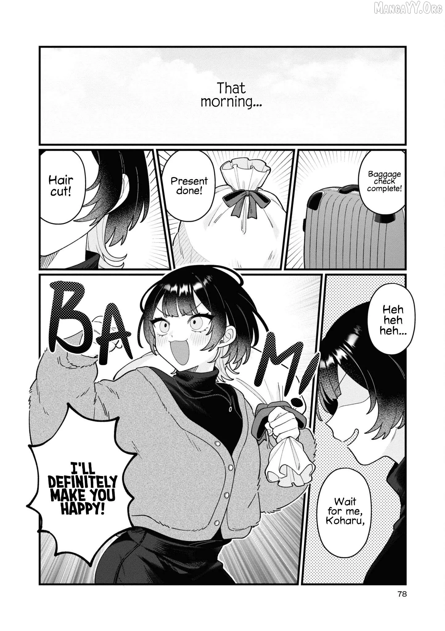 Koharu and Minato: Happy Life with My Girlfriend Chapter 17 page 10 - 