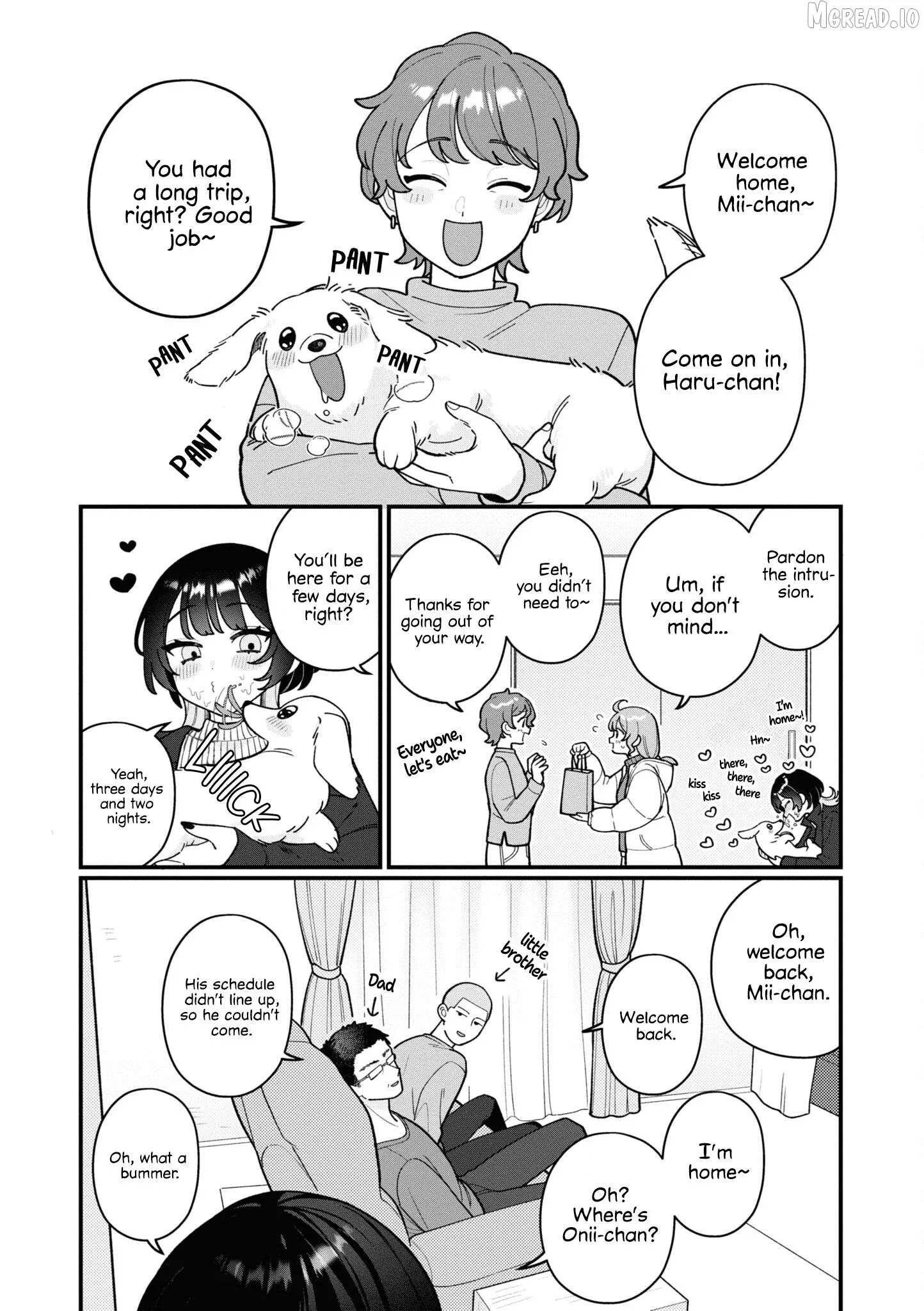 Koharu and Minato: Happy Life with My Girlfriend Chapter 18 page 14 - 