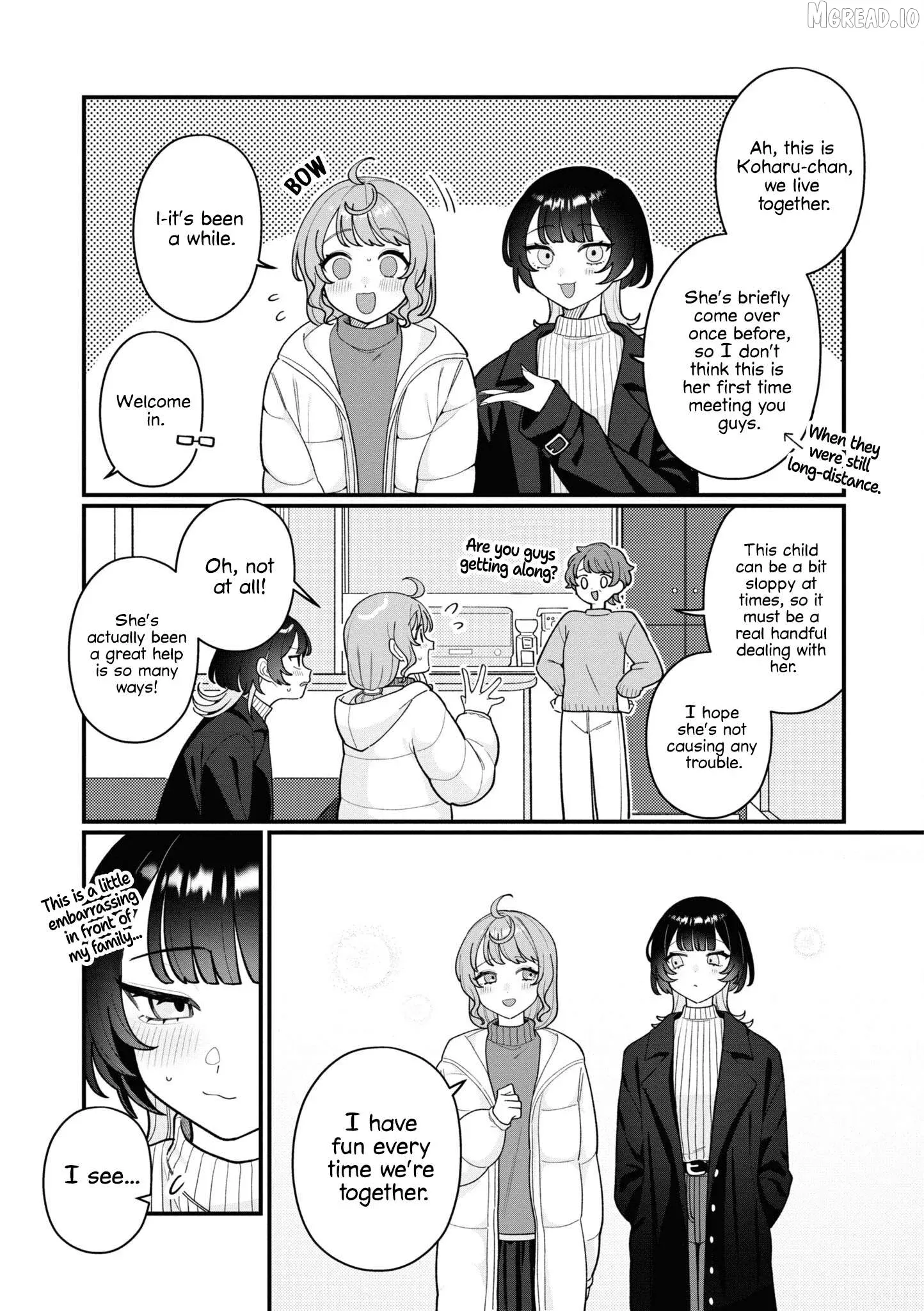 Koharu and Minato: Happy Life with My Girlfriend Chapter 18 page 15 - 