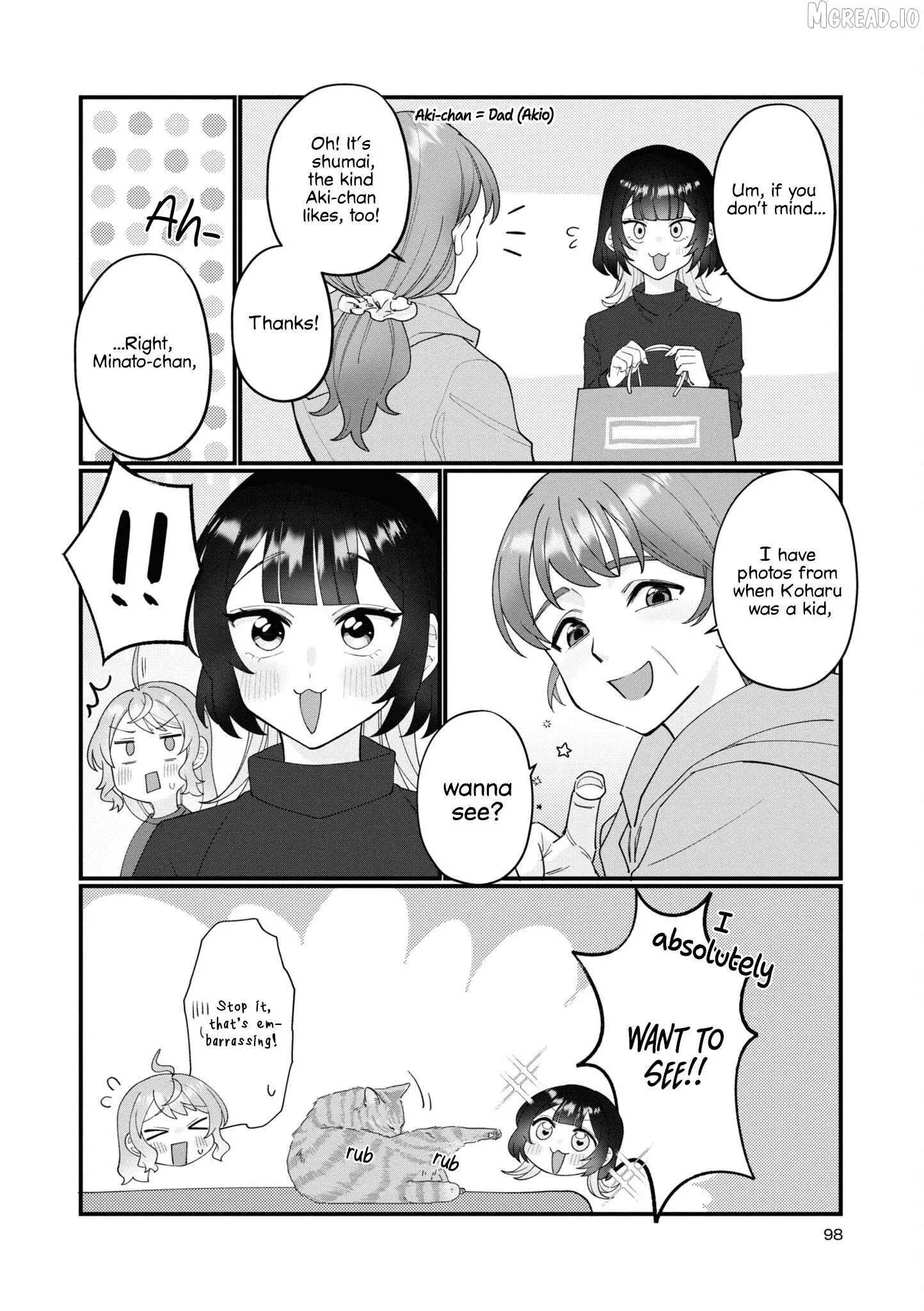 Koharu and Minato: Happy Life with My Girlfriend Chapter 18 page 4 - 