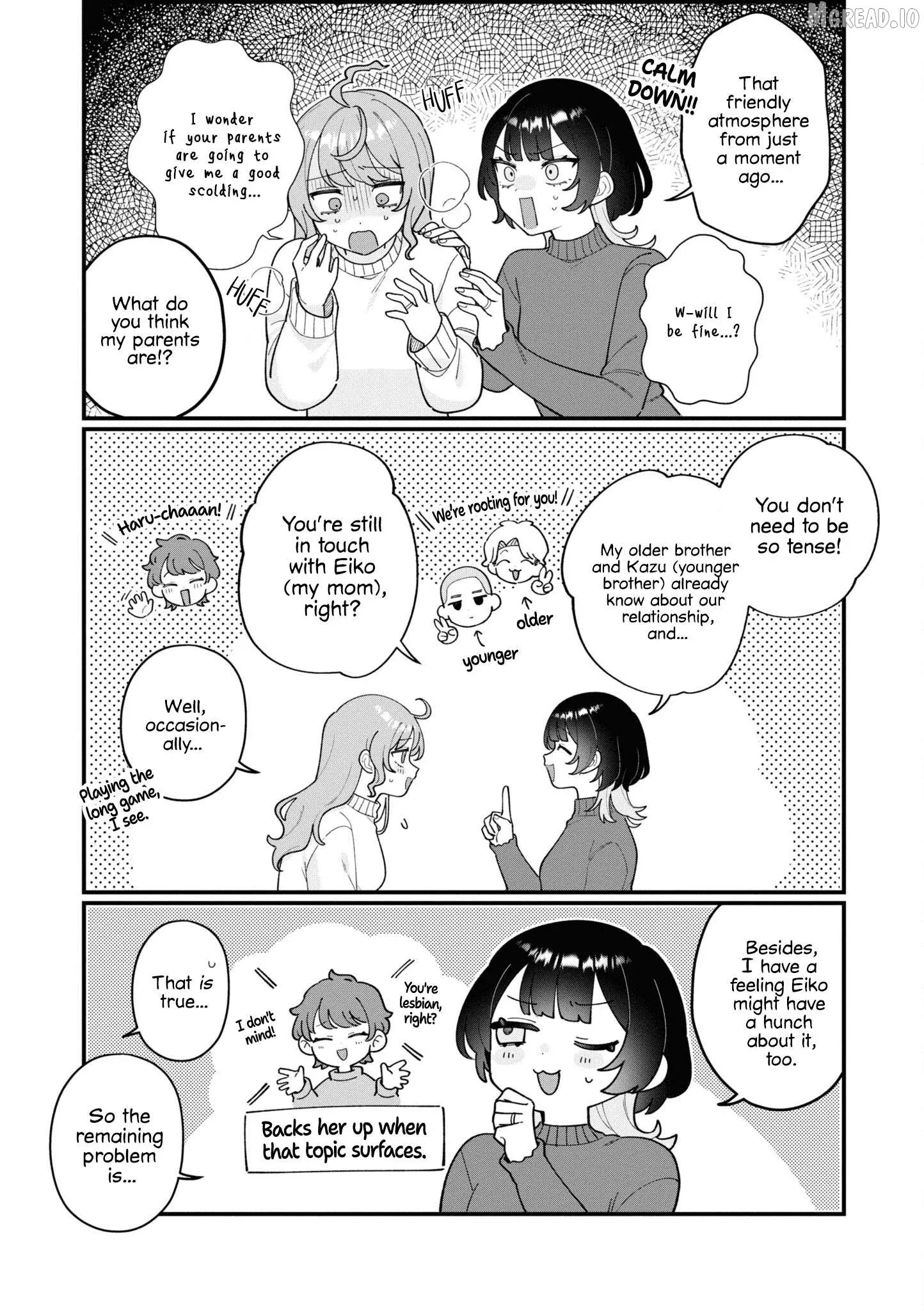 Koharu and Minato: Happy Life with My Girlfriend Chapter 18 page 9 - 
