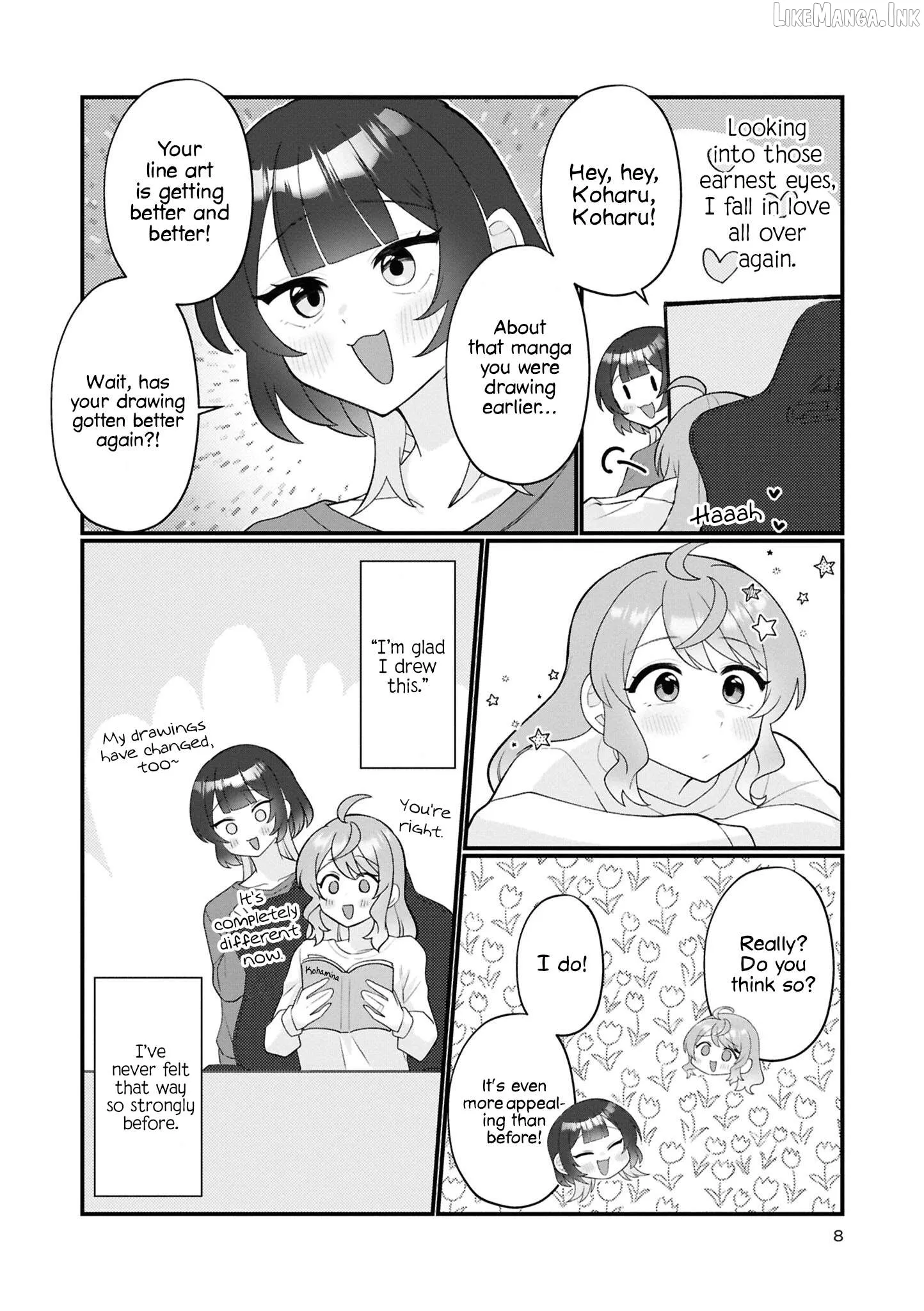 Koharu and Minato: Happy Life with My Girlfriend Chapter 19 page 6 - 