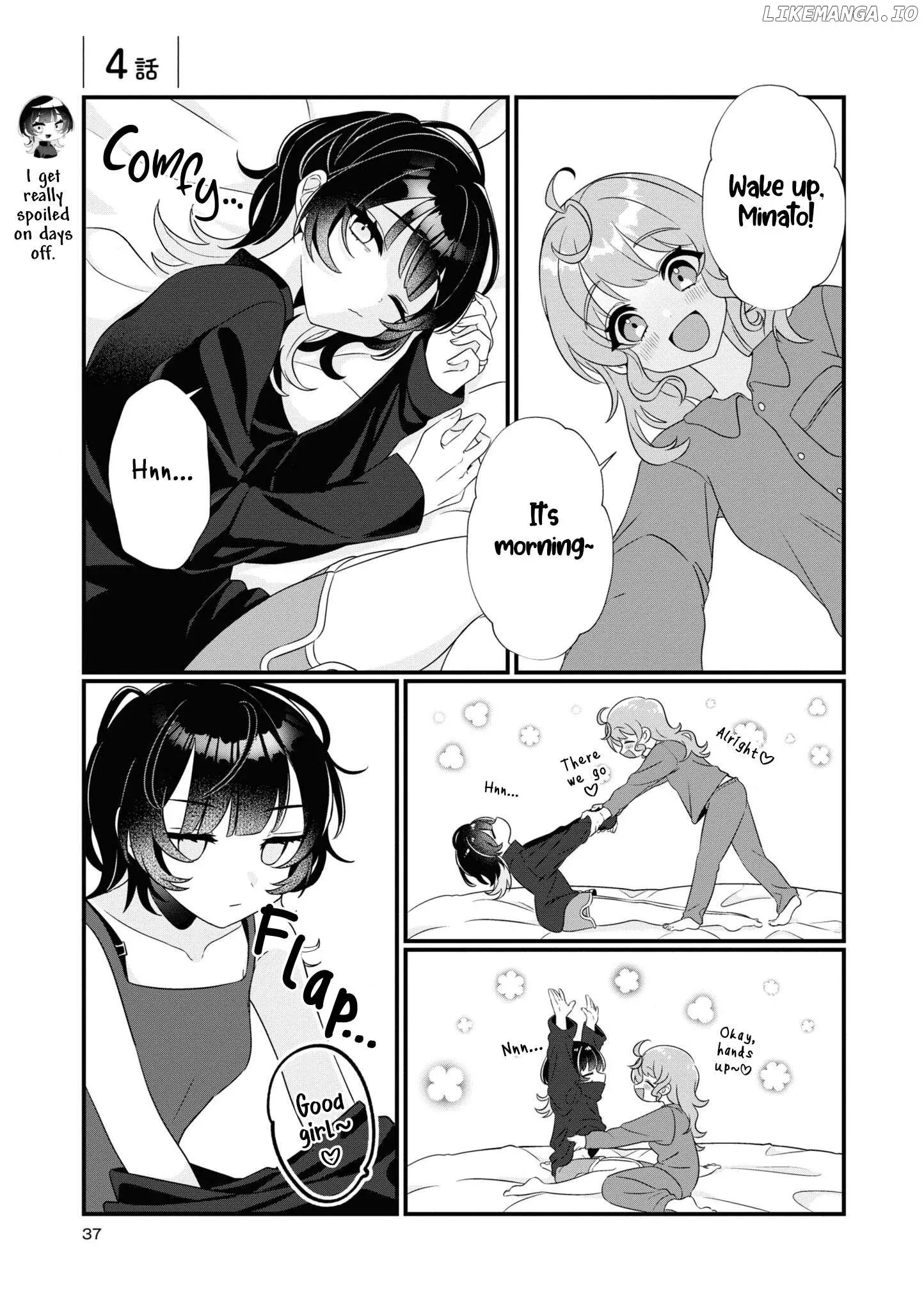 Koharu and Minato: Happy Life with My Girlfriend Chapter 4 page 1 - 