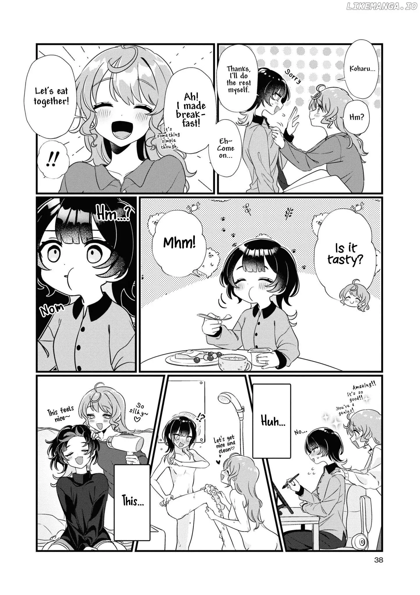Koharu and Minato: Happy Life with My Girlfriend Chapter 4 page 2 - 