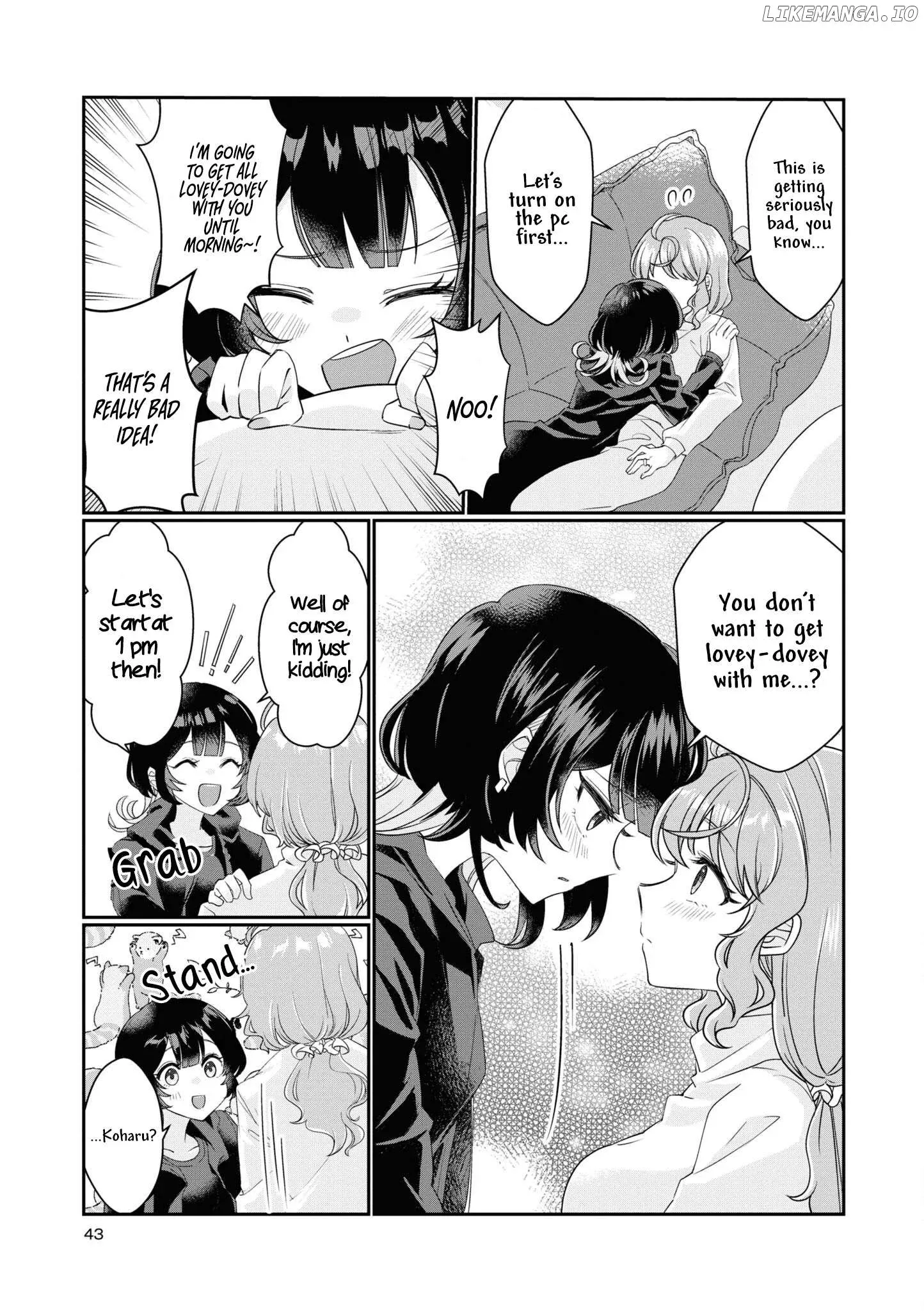 Koharu and Minato: Happy Life with My Girlfriend Chapter 4 page 7 - 