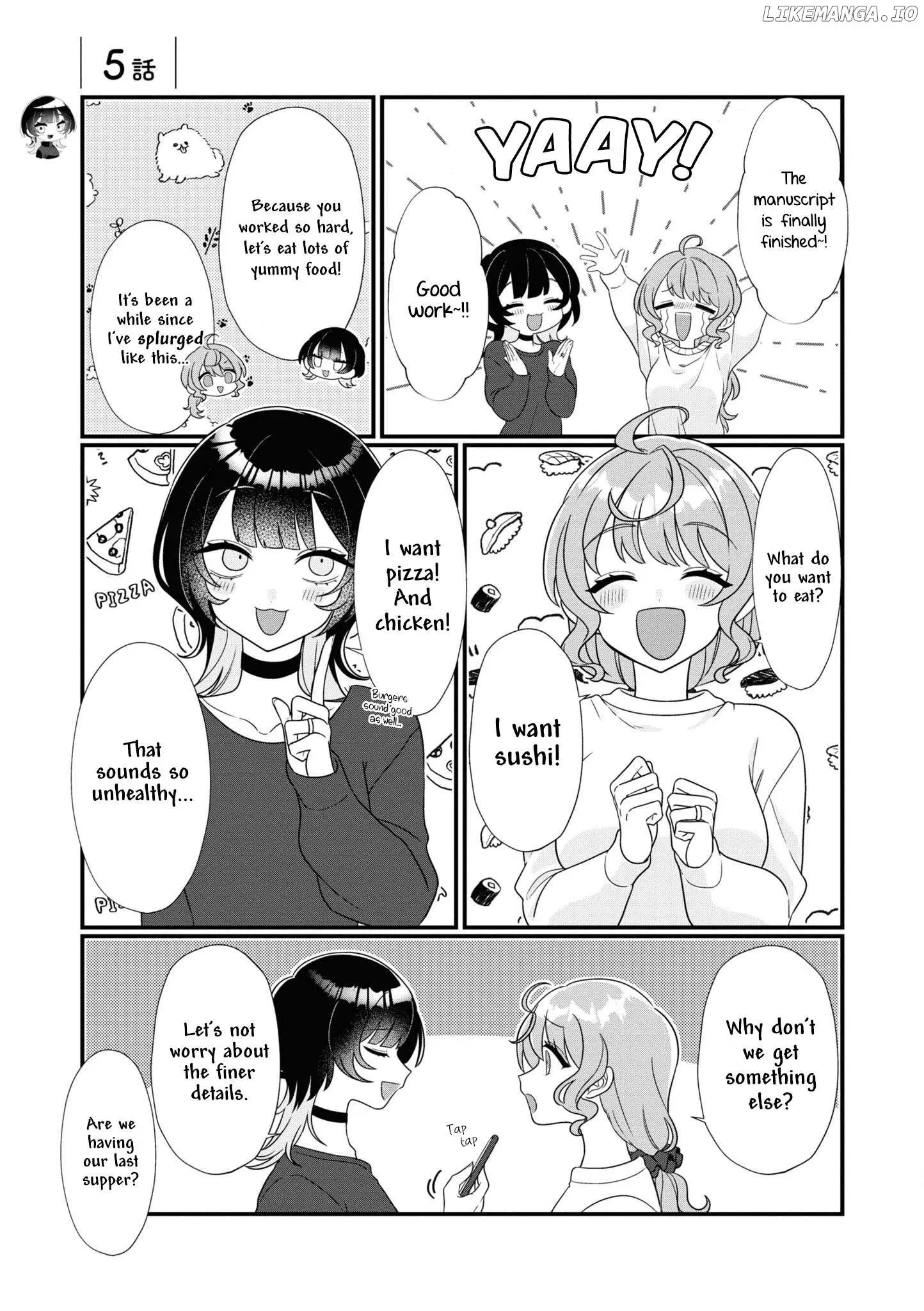 Koharu and Minato: Happy Life with My Girlfriend Chapter 5 page 1 - 