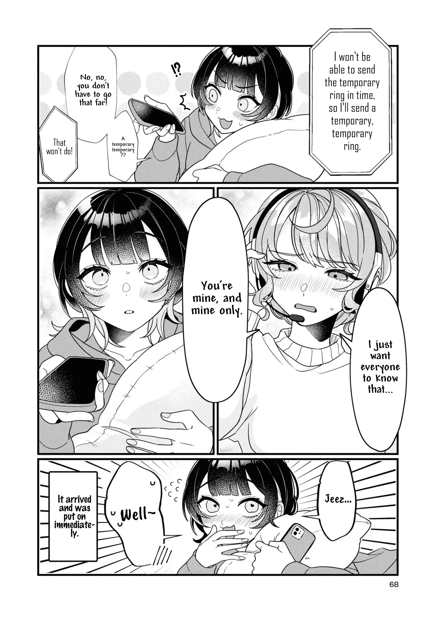 Koharu and Minato: Happy Life with My Girlfriend Chapter 6 page 8 - 