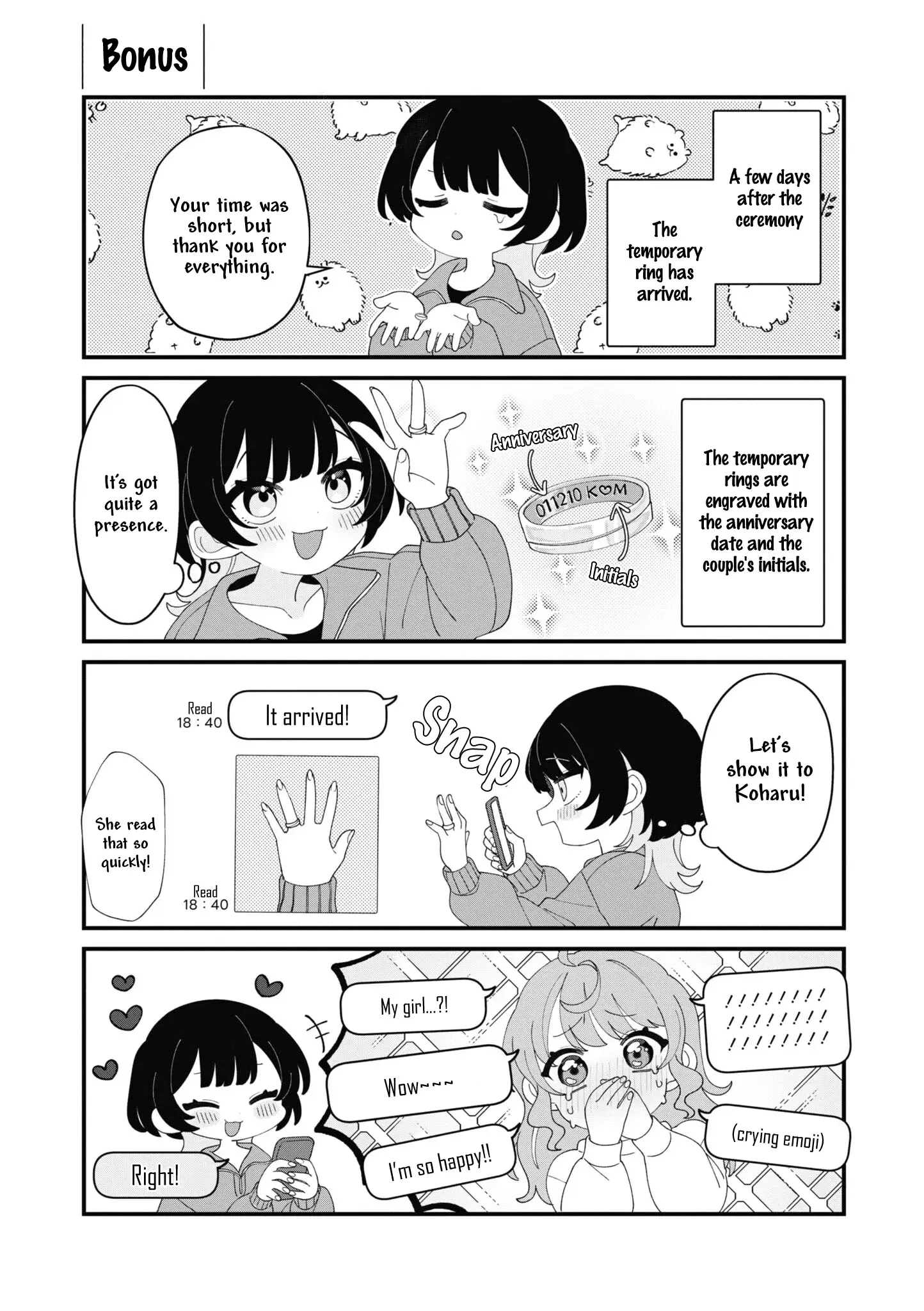 Koharu and Minato: Happy Life with My Girlfriend Chapter 6 page 9 - 